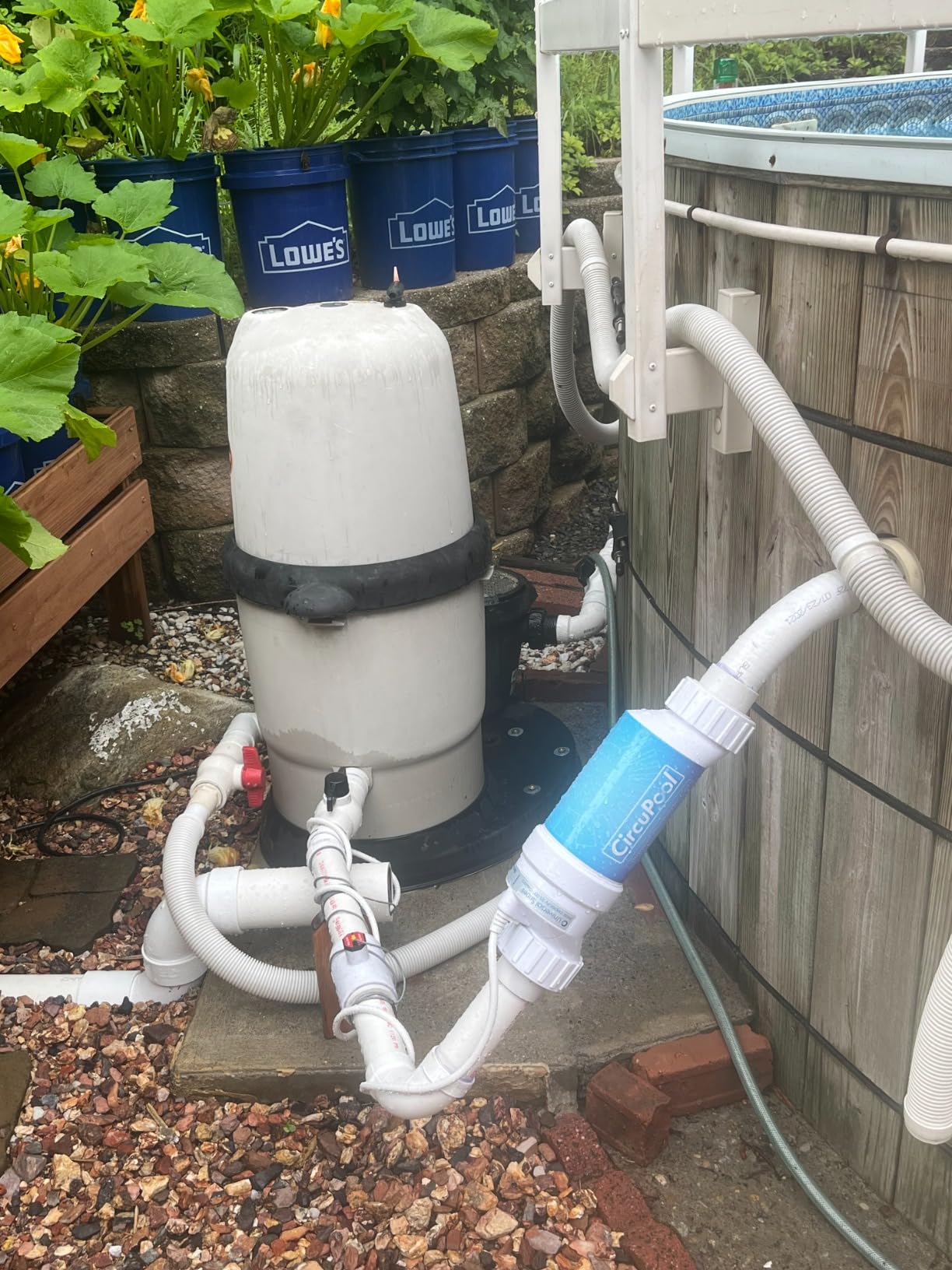 CircuPool Universal40 Saltwater Chlorinator - Complete System with 40k-Gallon Max Cell - Compatible with existing Systems,Titanium Cell & 4 Year Warranty customer photo 1