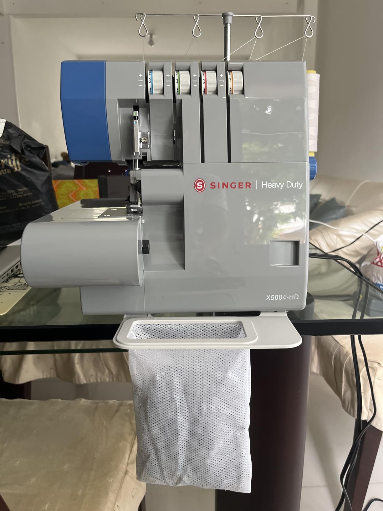 Janome MOD-8933 Serger with Lay-In Threading, 3 and 4 Thread Convertible with Differential Feed customer photo 1