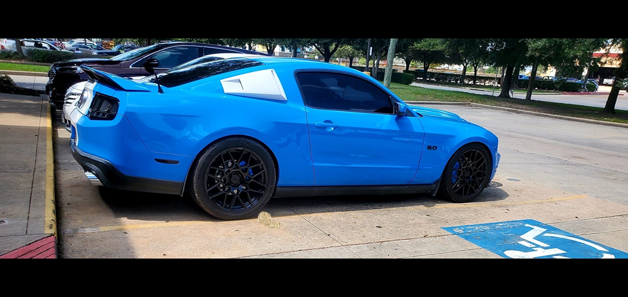 PowerStop Front and Rear Brake Kit For Ford Mustang 2015-20 - Carbon Fiber Ceramic Brake Pads + Drilled & Slotted Rotors Upgrade customer photo 2