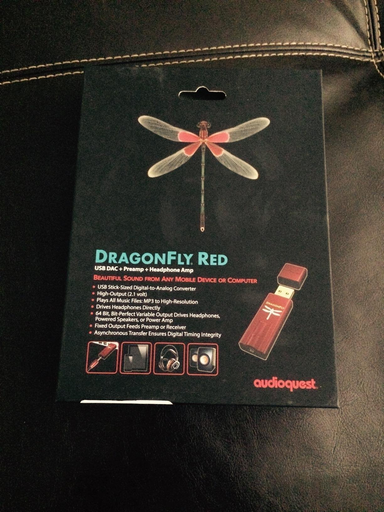 AudioQuest Dragonfly Red USB Digital-to-Analog Converter customer photo 2
