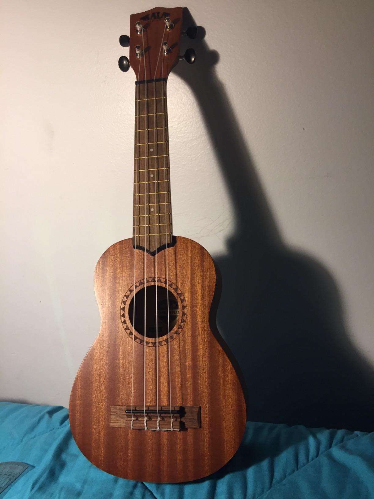 Kala Learn to Play Ukulele Soprano Starter Kit with Online Lessons and Tuner App customer photo 1