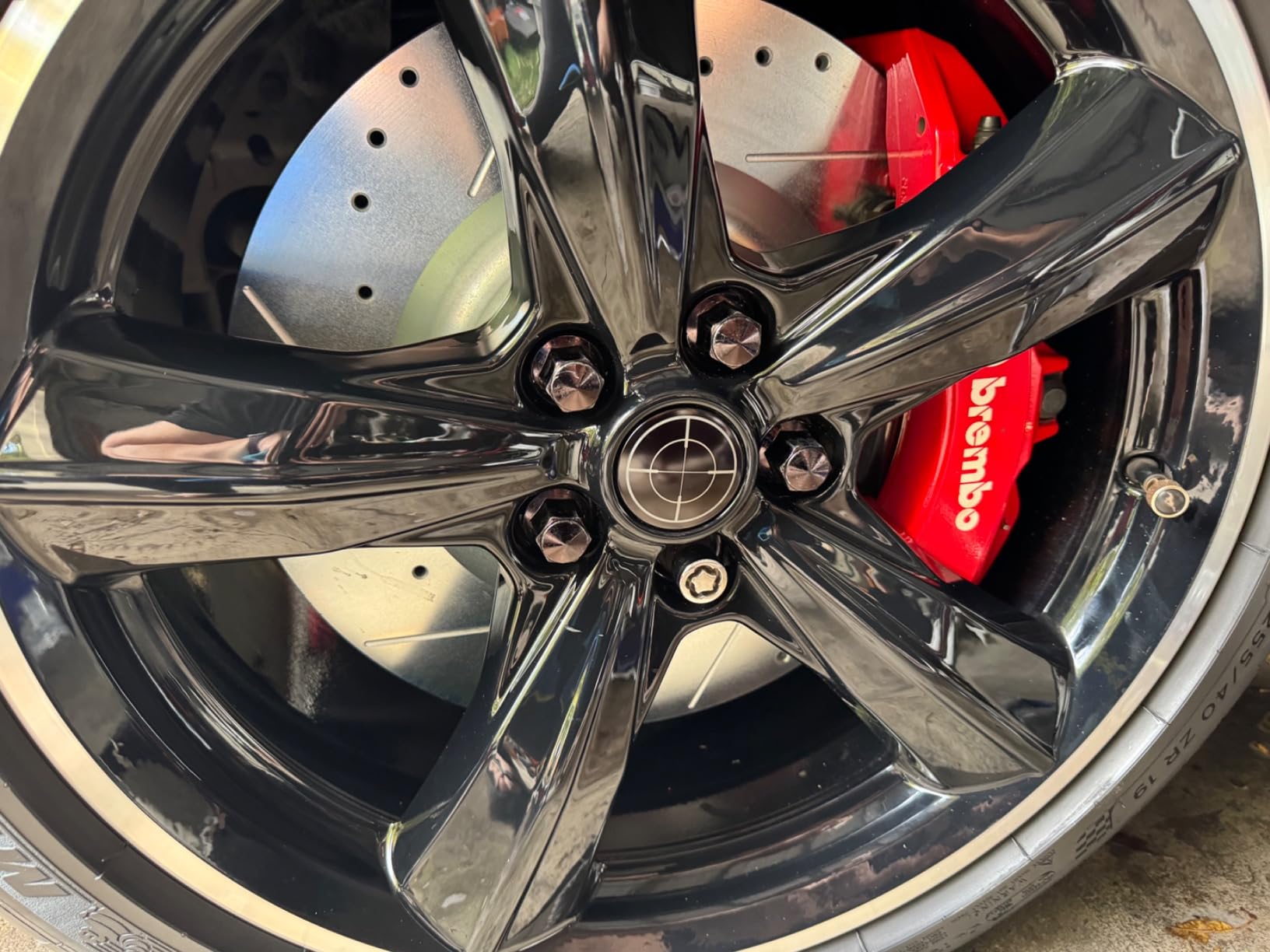 Power Stop Brake Kit For 2015-2022 Ford Mustang Front and Rear Z26 Carbon-Fiber Brake Pads with Drilled and Slotted Rotors Replacement, K6810-26 customer photo 2