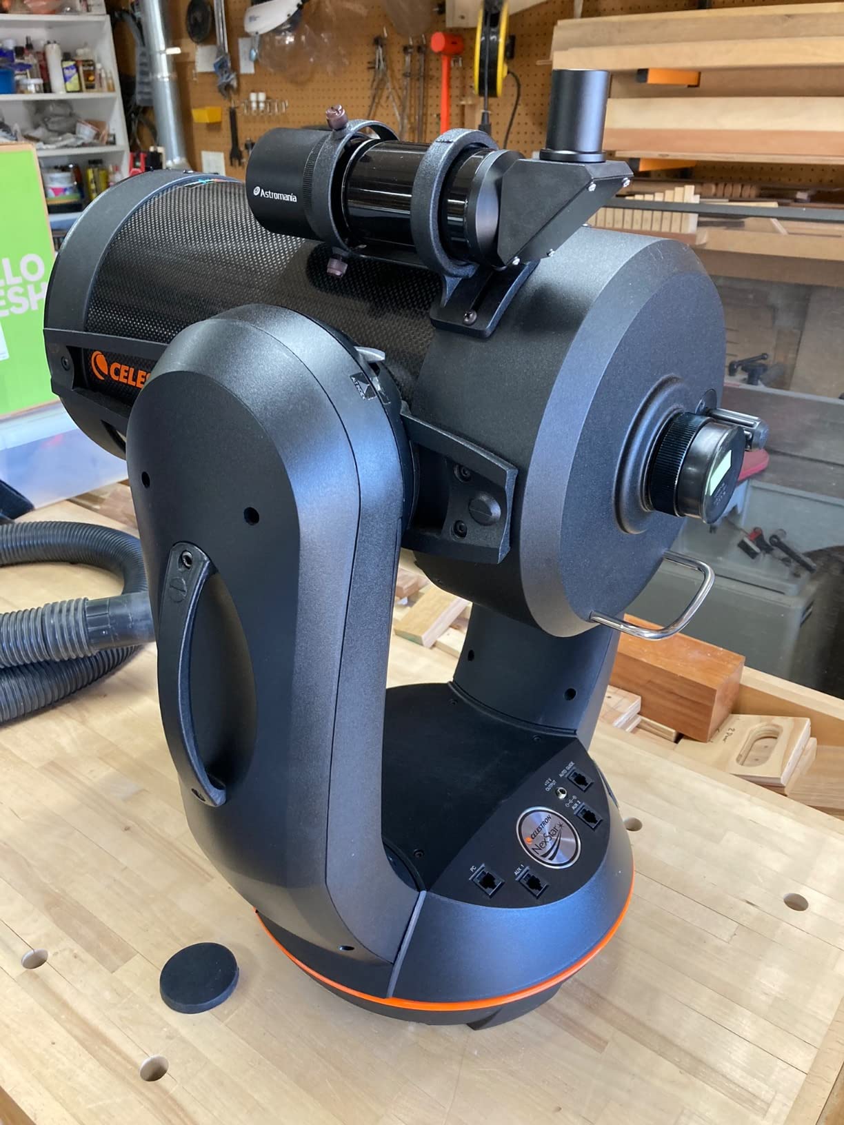 Astromania Finder Scope 9x50, Right Angle Correct Image Optical Telescope Finder, Fully Multi-Coated Finderscope for Astronomical Telescope with Crosshair and Bracket - Upright and Non-Reversed Image customer photo 2