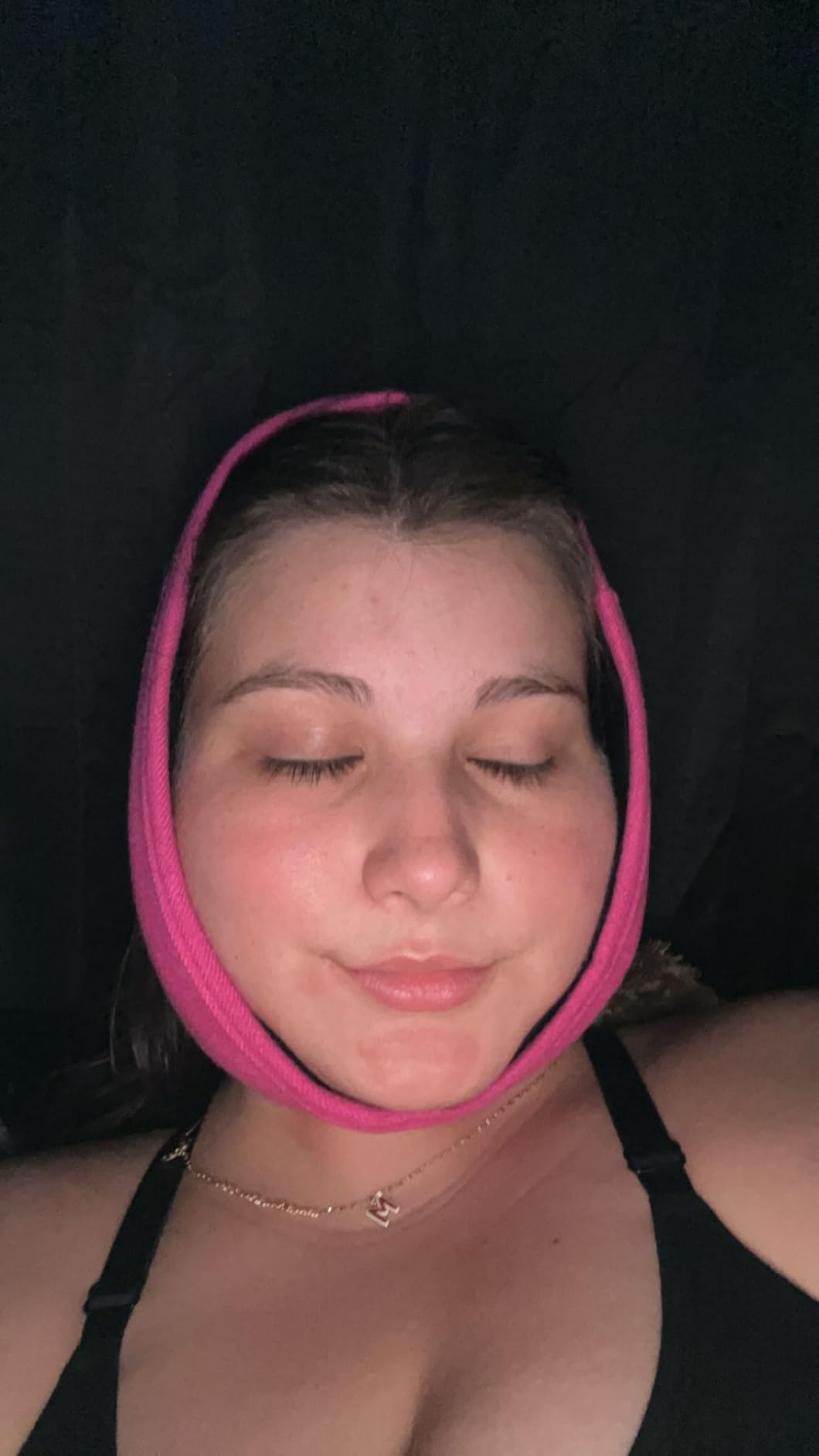 LotFancy Face Ice Pack Wrap for TMJ, Wisdom Teeth, with 4 Reusable Hot Cold Therapy Gel Packs, Pain Relief for Head, Oral and Facial Surgery, Dental Implants, Blue customer photo 2
