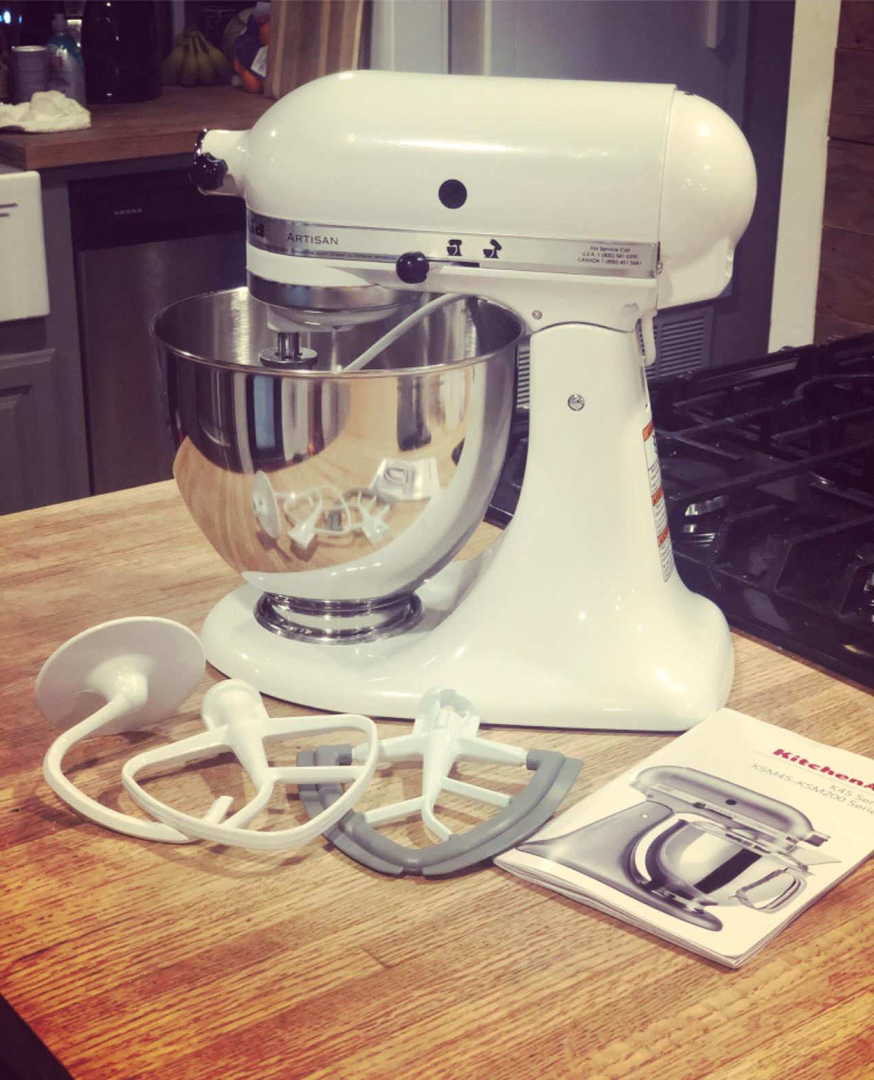 KitchenAid RRK150SR 5 Qt. Artisan Series - Sugar Pearl (Renewed) customer photo 2