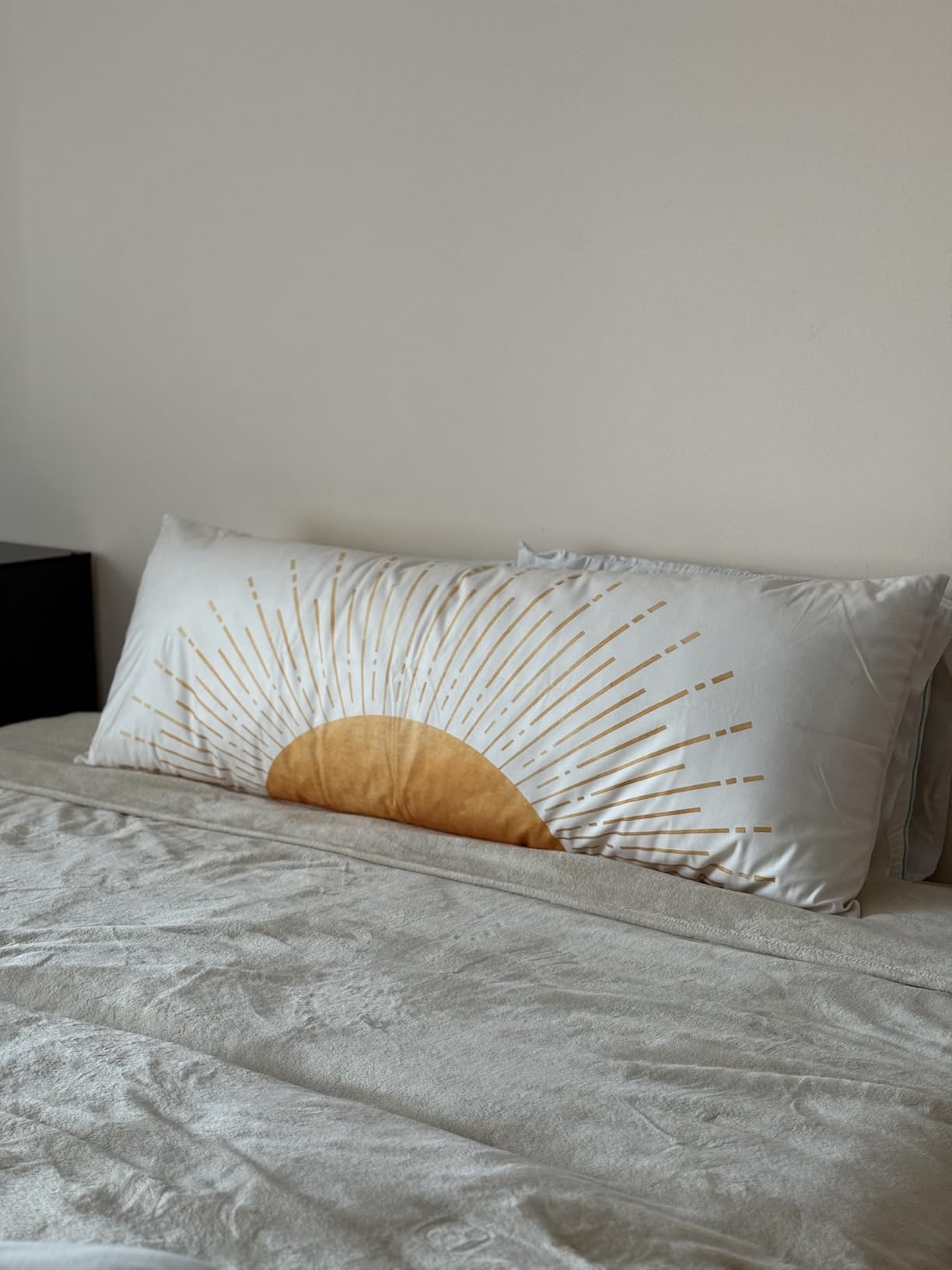 Utopia Bedding Full Body Pillow for Adults (White, 20 x 54 Inch), Long Pillow Insert for Sleeping, Ideal for Side Sleepers customer photo 2