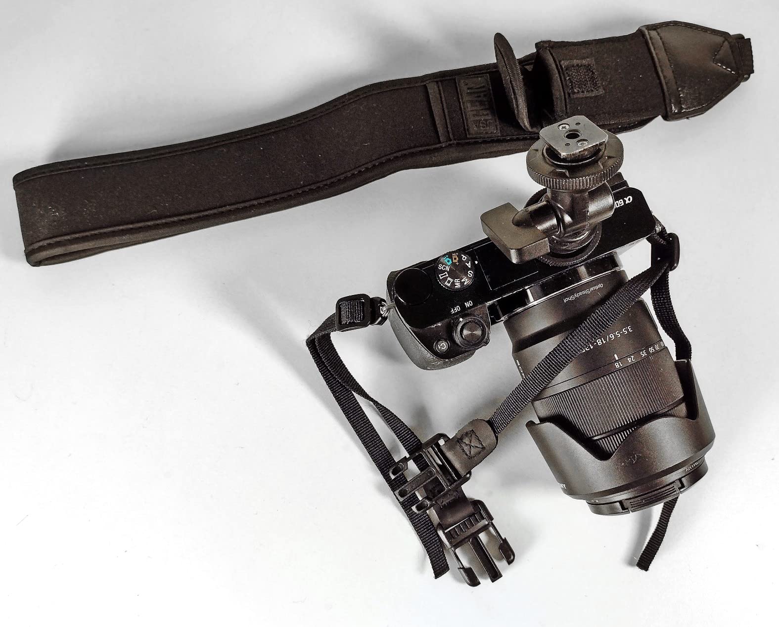 USA Gear TrueSHOT Camera Strap Neoprene Camera Straps - Padded Neck Strap, Pockets, and Quick Release Buckles customer photo 2