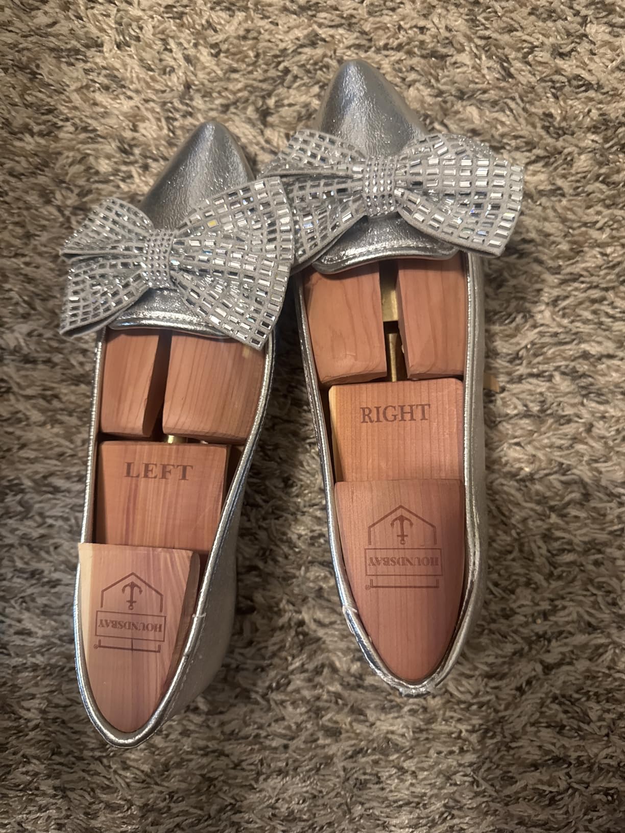 HOUNDSBAY Cedar Shoe Tree - Shoe Trees for Men & Women, Sneakers, Widener & Shaper customer photo 1
