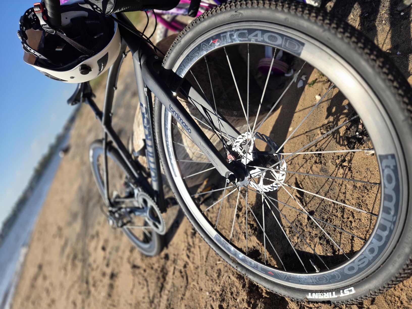 Tommaso Illimitate Sport Performance Aluminum Gravel Bike Carbon Fork Shimano Tiagra 20 Speeds customer photo 1