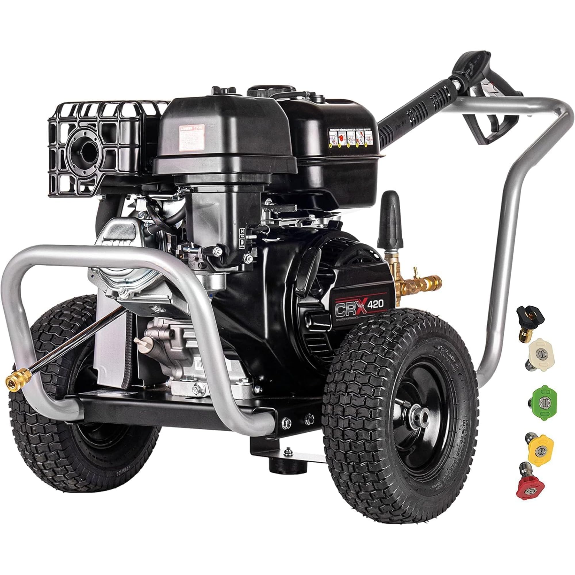 Simpson Cleaning 4400 PSI Gas Pressure Washer, 4.0 GPM Power Washer for Commercial Use, CRX Engine, 50-Foot Steel-Braided Hose, Water Blaster, 49-State (WB60824) customer photo 1
