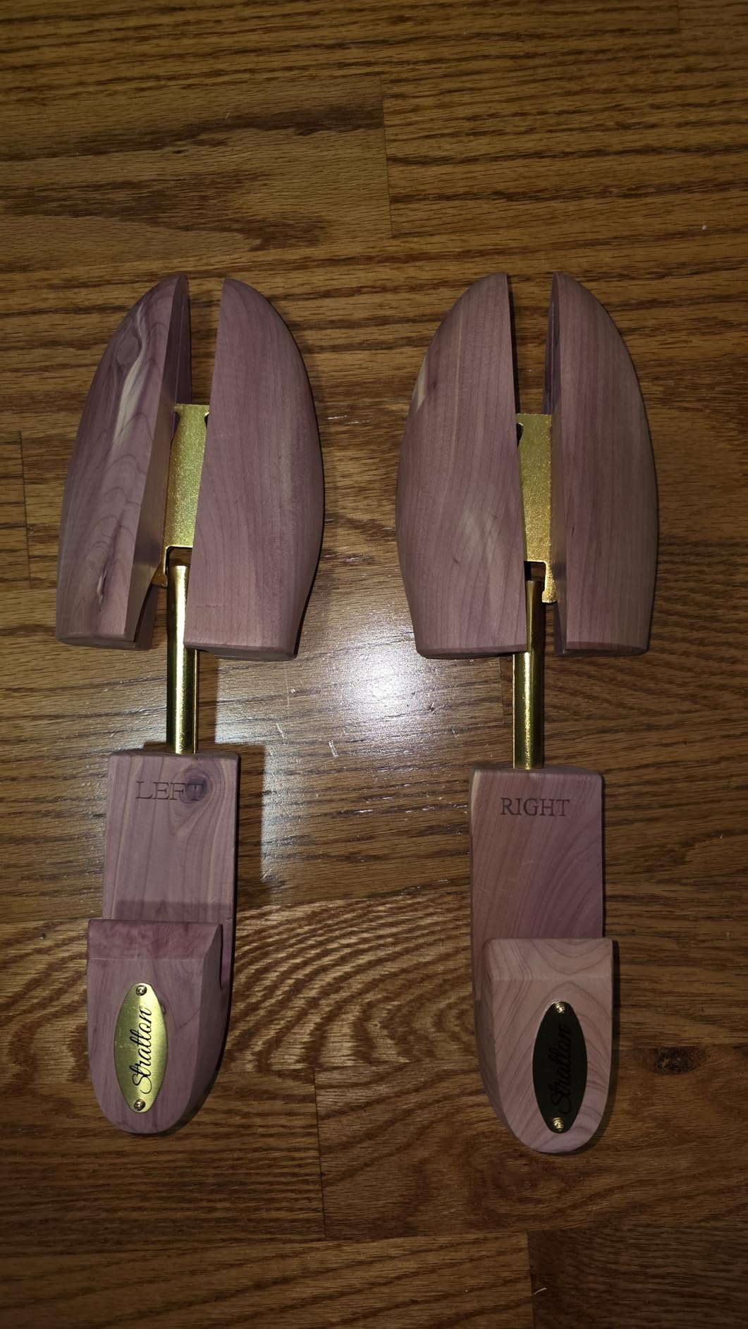 STRATTON MEN'S ADJUSTABLE SPLIT TOE CEDAR SHOE TREE | 2-PACK | GROWN IN USA | GREAT GIFT FOR MEN customer photo 2