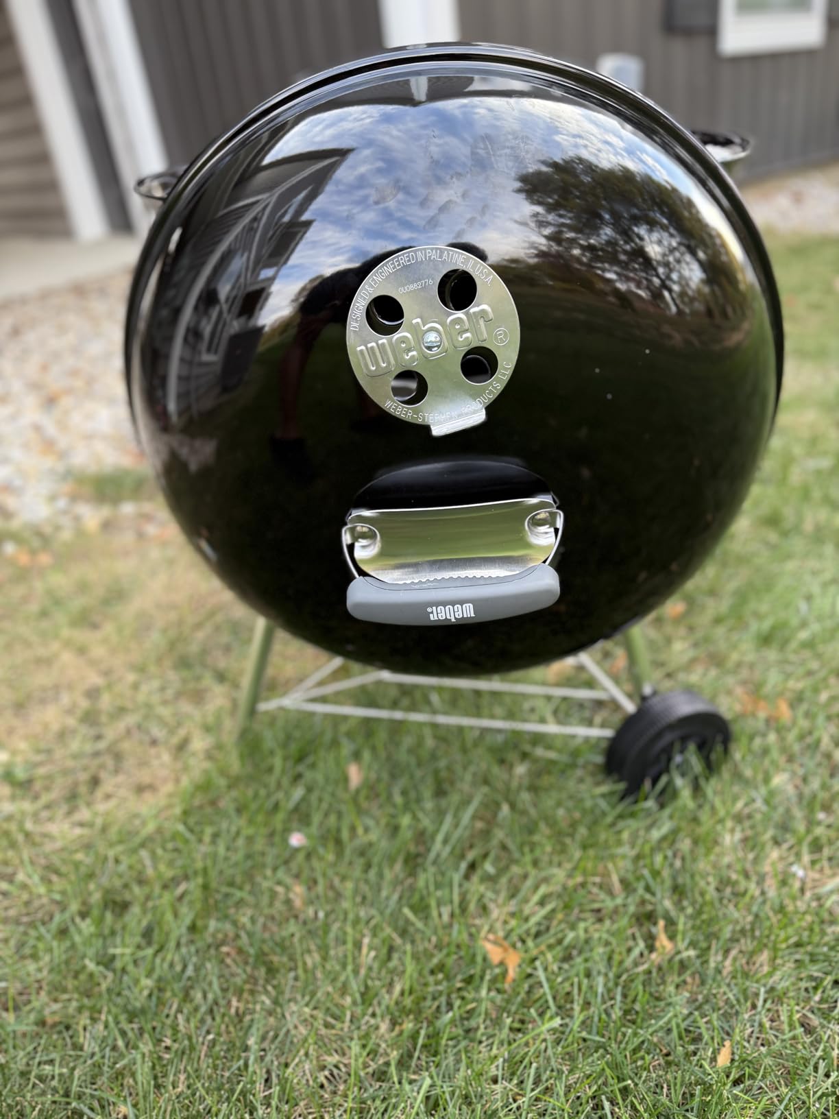 Jumbo Joe Premium Charcoal Grill, 22-Inch, Black - Portable Outdoor BBQ Grill with Durable Plated Steel Grates, Porcelain-Enameled Bowl & Precision Airflow Control customer photo 1