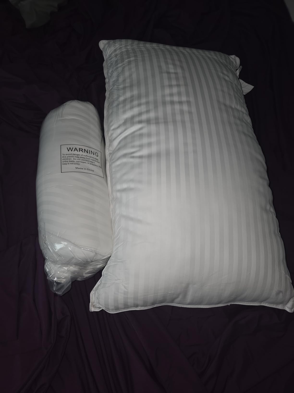 Beckham Hotel Collection Bed Pillows Standard/Queen Size Set of 2 - Original Soft Down Alternative Pillow for Sleeping - Soft Support for Back, Stomach or Side Sleepers customer photo 1