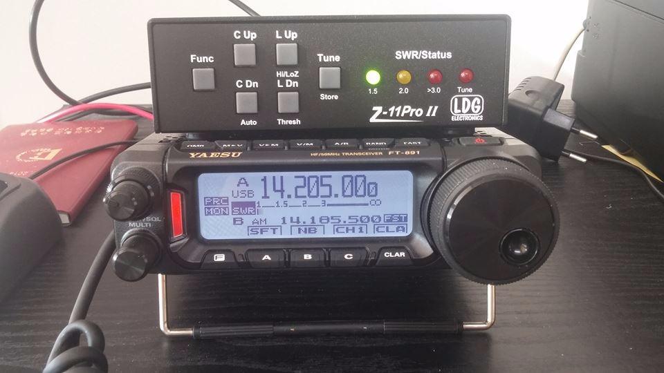 Yaesu FT-891 HF/50 MHz All Mode Ultra Compact Mobile/Base Transceiver 100 Watts customer photo 1