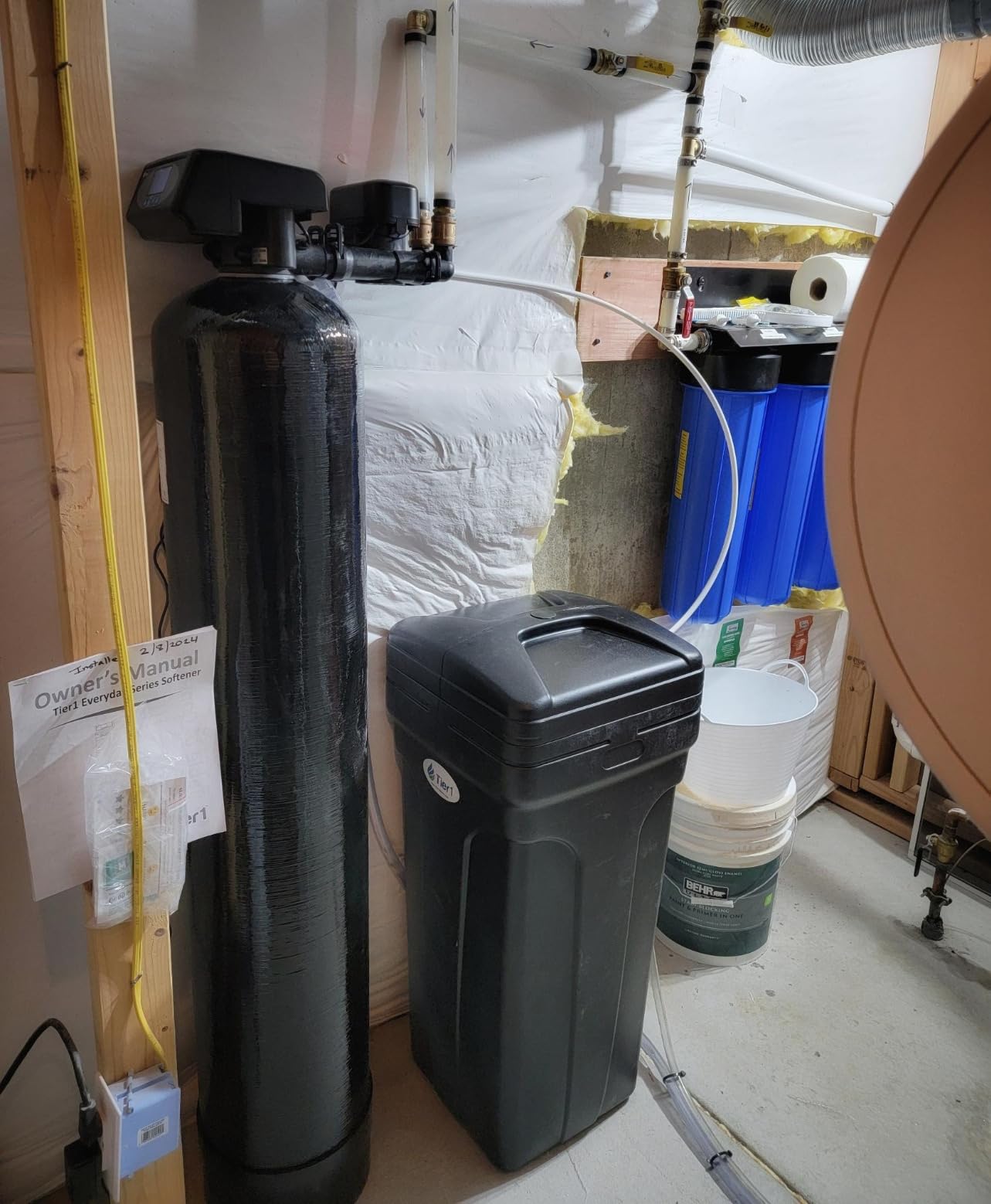 Tier1 Whole House Water Softener System 48,000 Grain High Efficiency with Sediment Pre-Filter customer photo 1