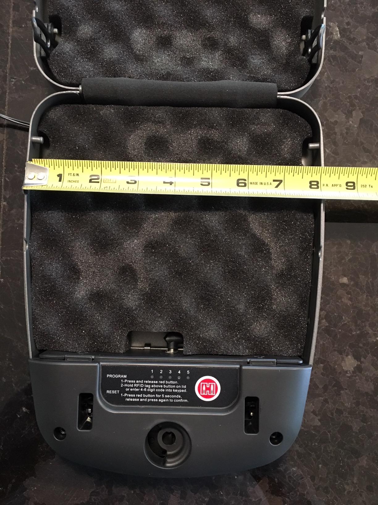 Hornady RAPiD Gun Safes with RFID Technology for Quick Access to Guns and Valuables - Heavy Duty Construction, Touch-Free Entry Handgun Safe customer photo 2