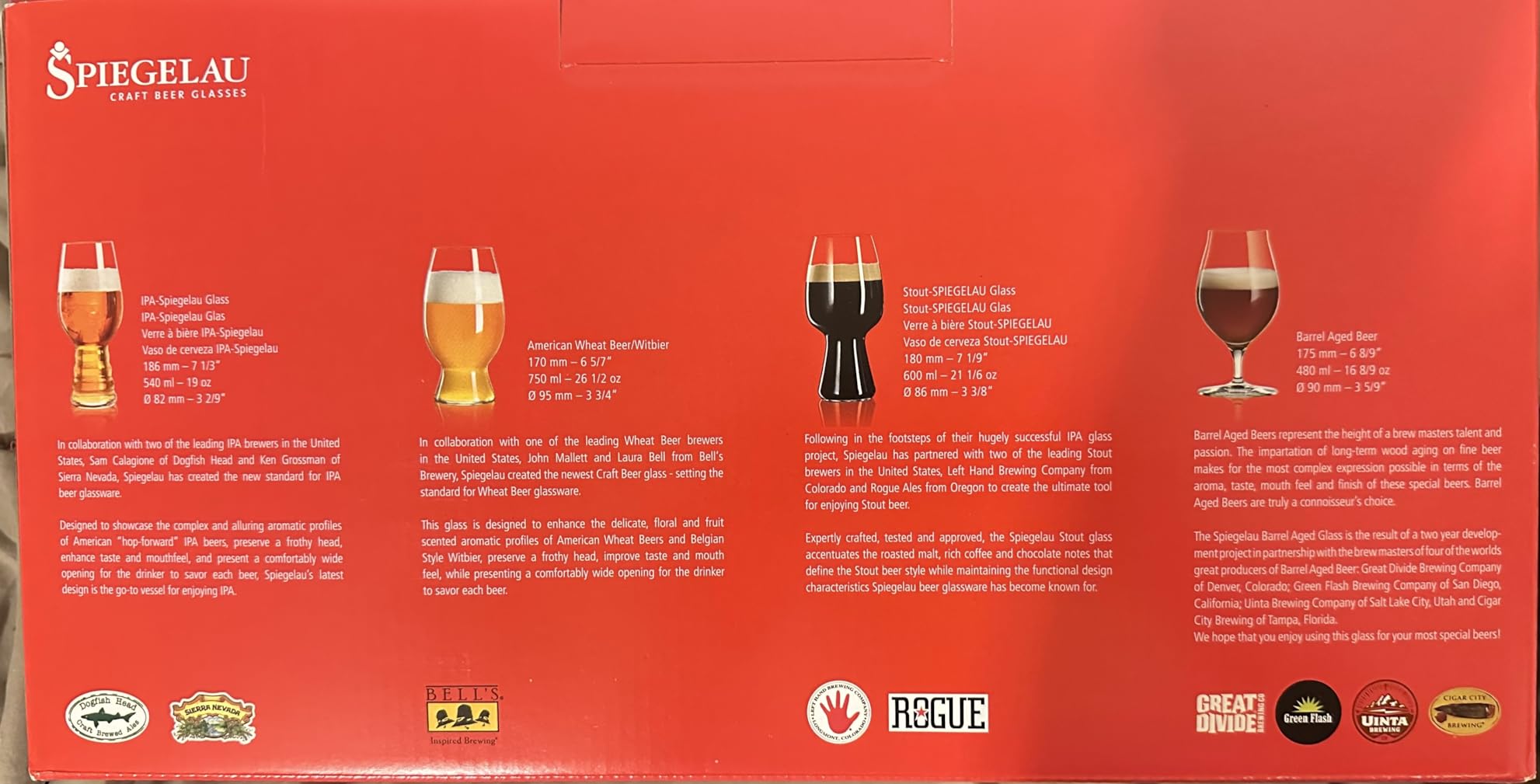 Spiegelau Crystal Beer Glass Tasting Set, Set of 4, Craft Beer Glass, Pilsner Glass, Ale, IPA, Beer Tasting, Crafted in Germany customer photo 1