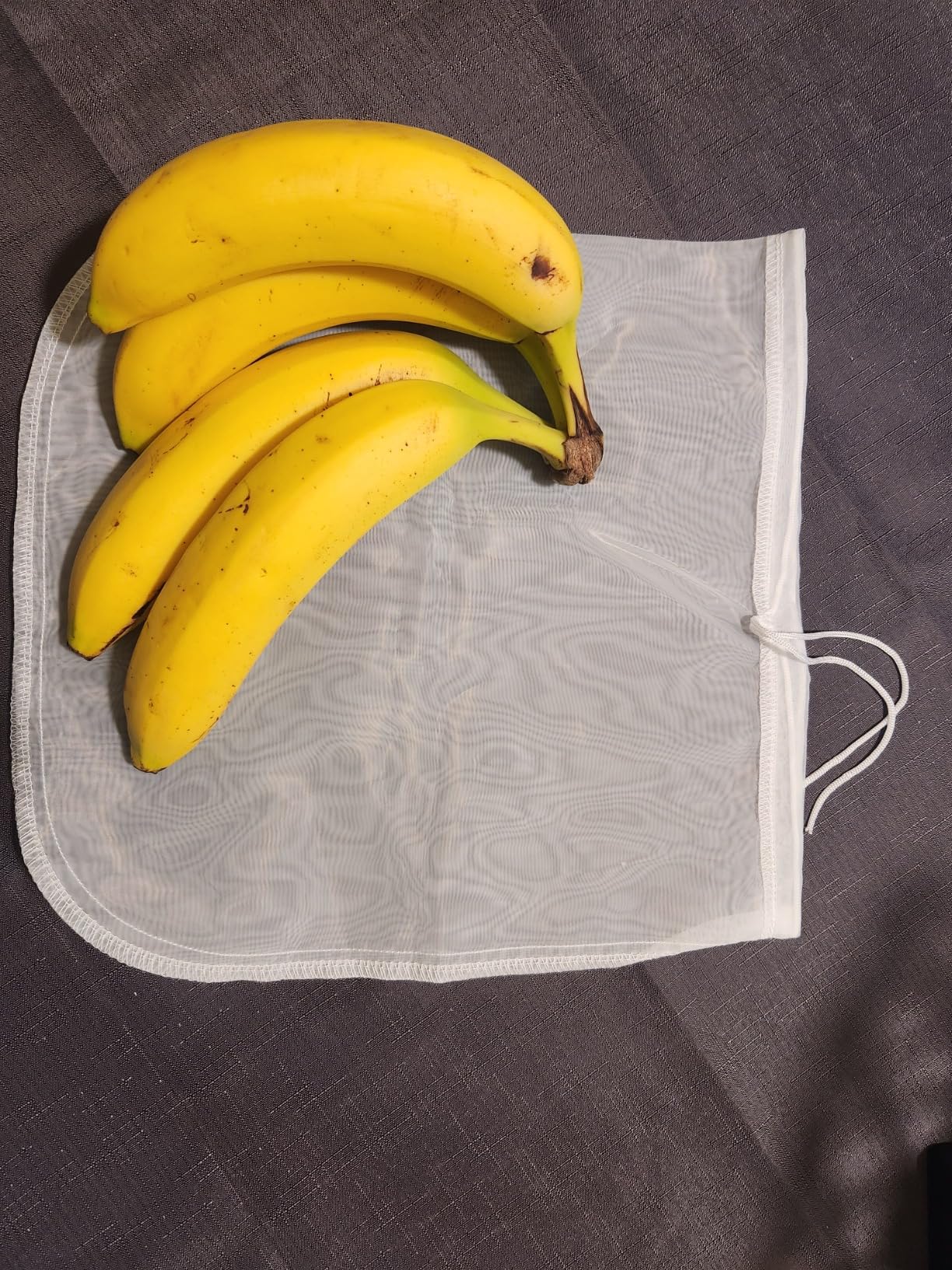 3 Pack - Ultra Fine Nut Milk Bag, 12X12 Inches, 80 Micron, Multiple Usage Reusable Food Strainer, Cold Brew Coffee Bag, Food Grade Nylon Mesh, BPA-Free, Cheesecloth Bag, Yogurt Strainer, Juice Filter customer photo 2