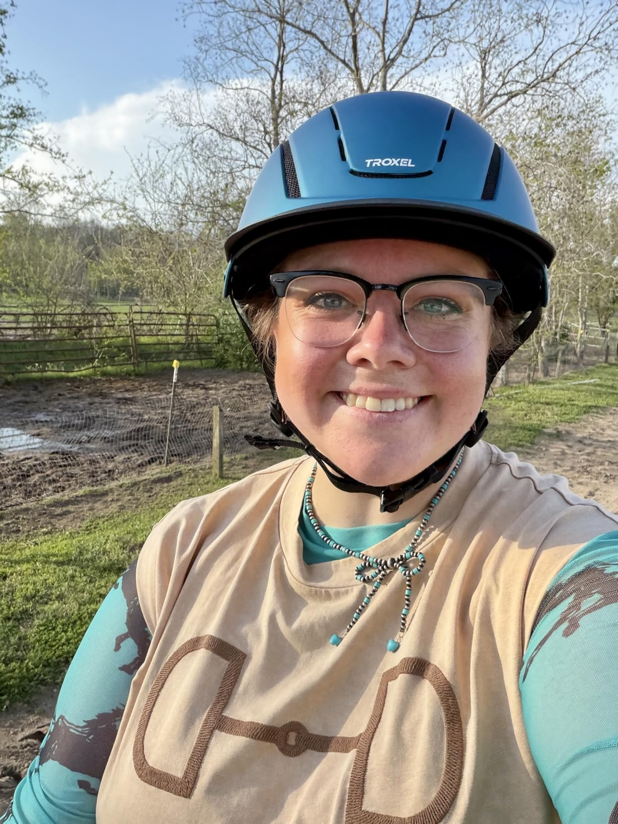 Troxel Spirit Duratec Full Coverage Horse Riding Helmet, Low-Profile Adjustable Design, Safety Horseback Riding Gear customer photo 1