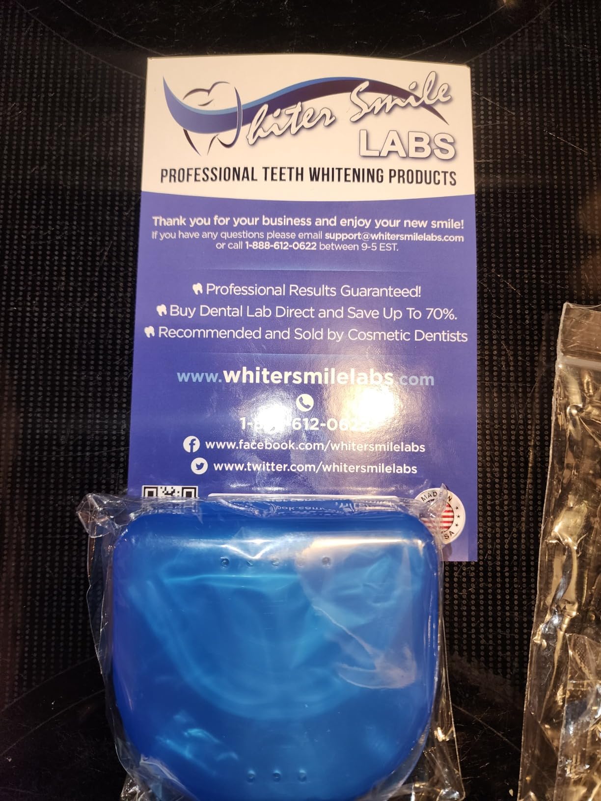 Teeth Whitening Trays - BPA Free - Thin Moldable Mouth Trays Form Perfectly to Each Tooth (4 Trays) customer photo 1