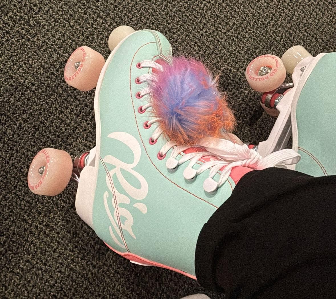 Rio Roller Script Roller Skates for Women - Indoor/Outdoor Quad Skates customer photo 2