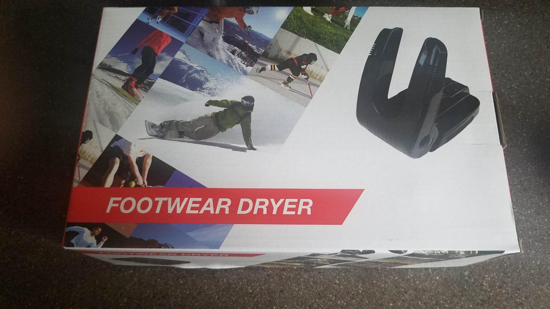 Manledio Portable Electric Shoes Boots Dryer and Warmer with Folding and Drying Adjustable Rack customer photo 1