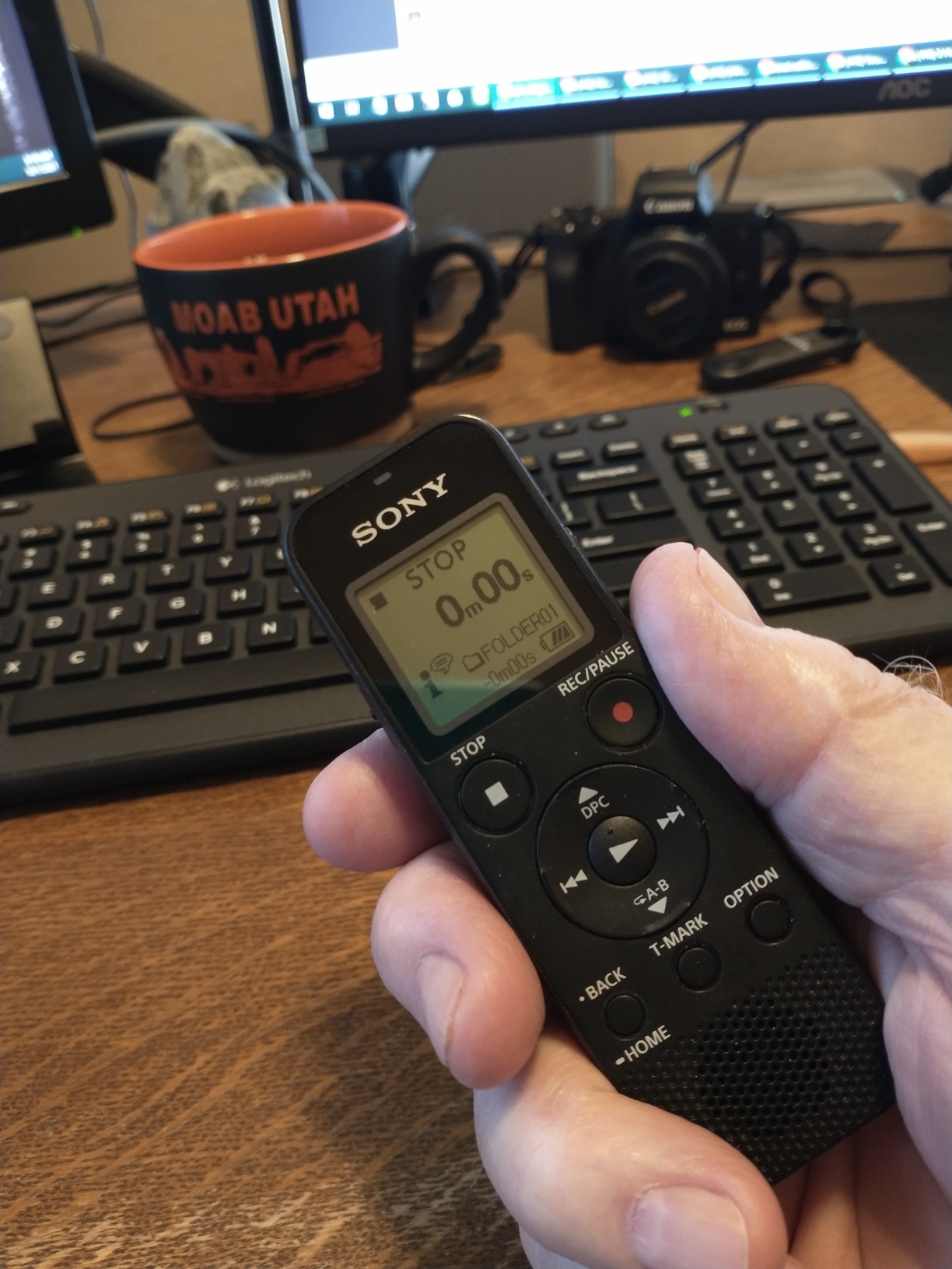 Sony ICD-PX370 Mono Digital Voice Recorder with Built-In USB Voice Recorder customer photo 2