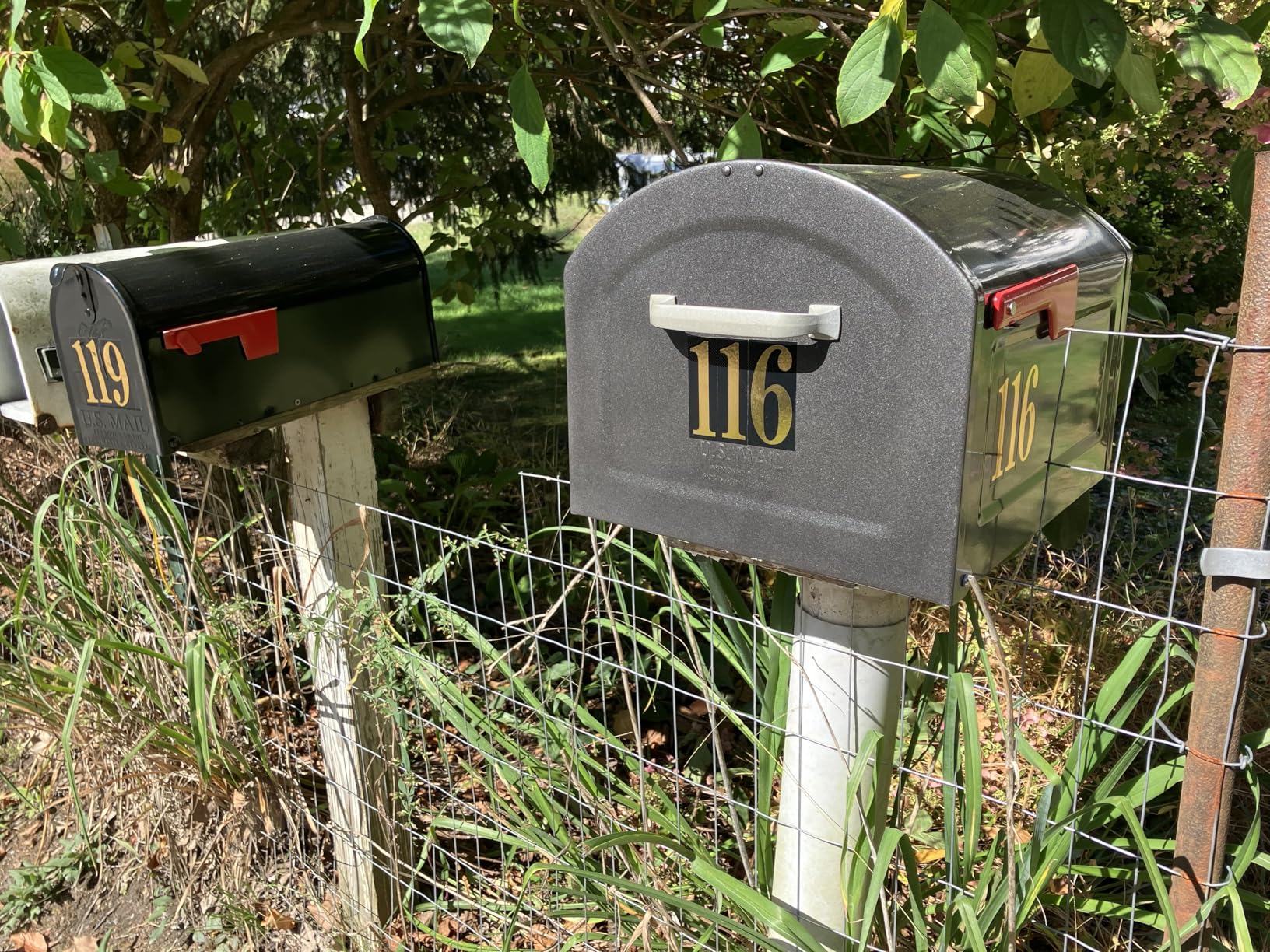 Architectural Mailboxes 950020RZ Centennial Post Mount Mailbox, XL, Rubbed Bronze customer photo 2