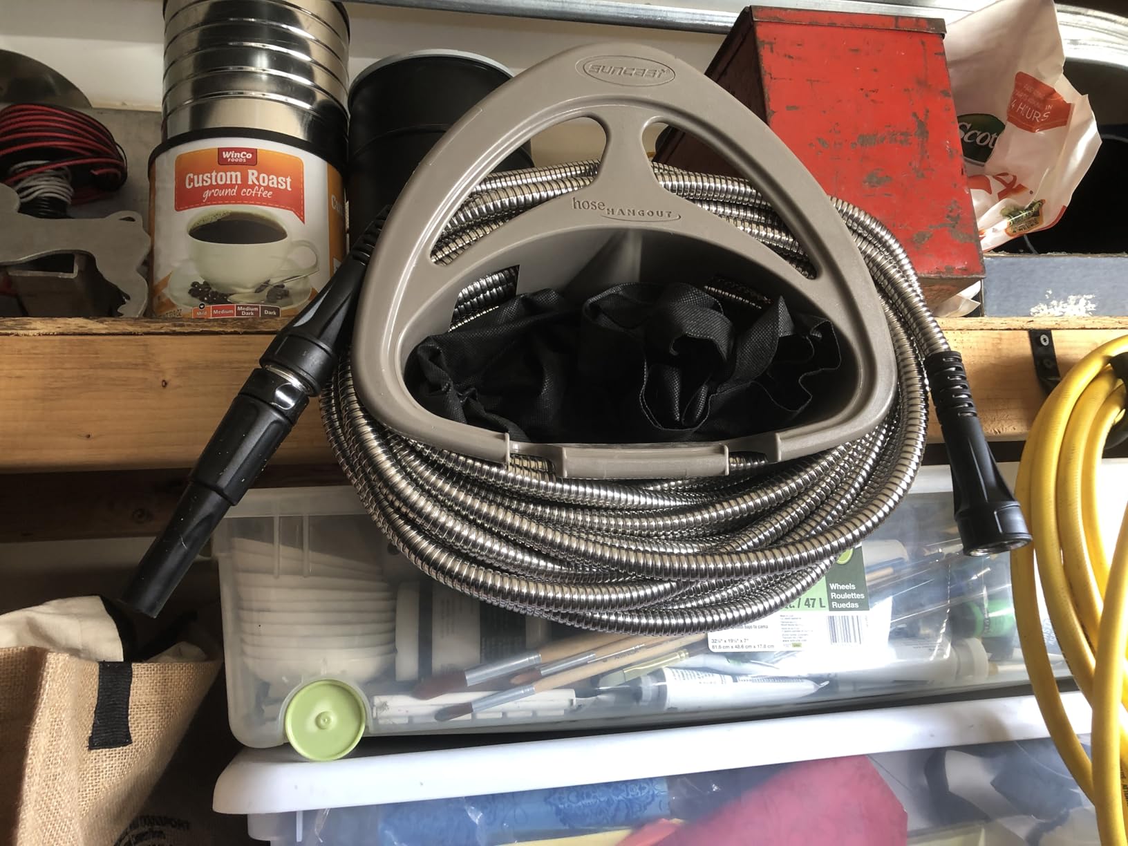 Bionic Steel 25 Ft Metal Garden Hose with Nozzle, 25Ft x 5/8 In. Premium 304 Stainless Steel Metal Water Hose, Flexible Non Kinking, Lightweight, Heavy Duty, for Yard, Outdoor customer photo 1