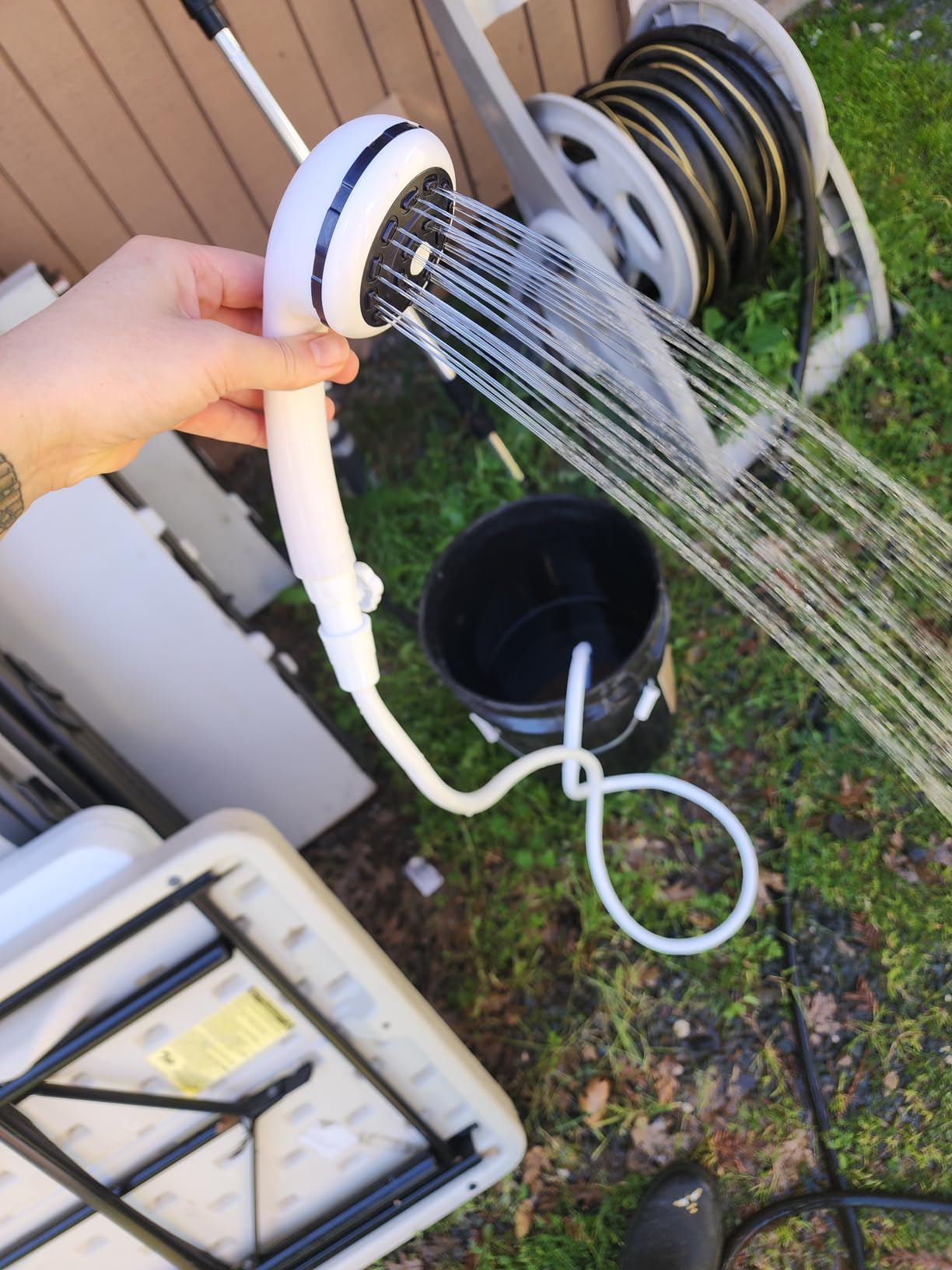 Iron Hammer Portable Shower Camp Shower Rechargeable Shower Camping Shower pet Shower customer photo 2