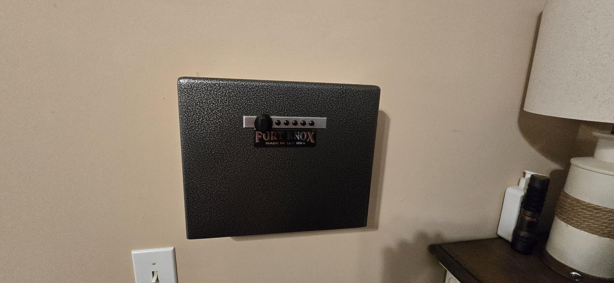 Fort Knox Original Pistol Box (PB1), Security for pistols, handgun, California DOJ Certified, Quick-Access Mechanical Lock, Heavy-Duty Steel customer photo 2