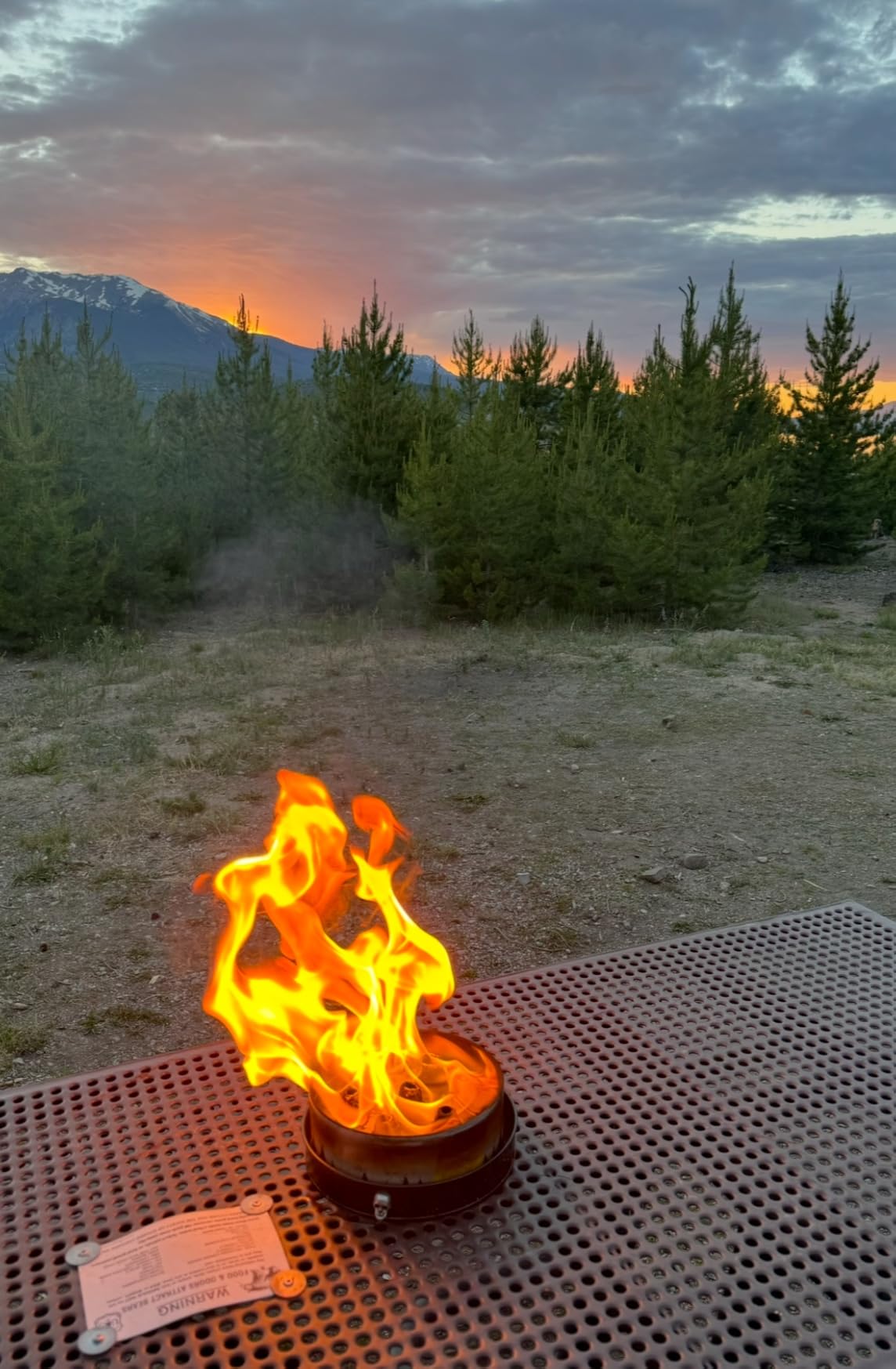 Radiate Portable Campfire Fire Pit, XL 8 Inch Reusable Travel Ready Flame customer photo 1