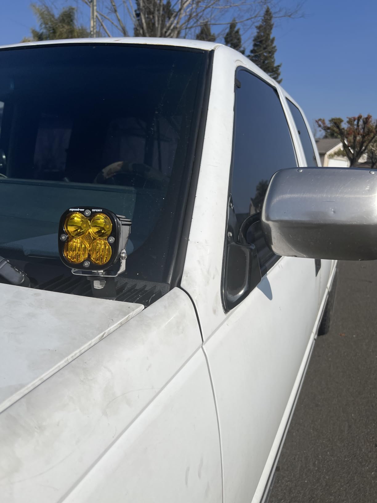 Baja Designs Squadron Sport LED Light Pod Pair - 2 PCS LED with Wiring Harness (Driving Combo; Amber) customer photo 2