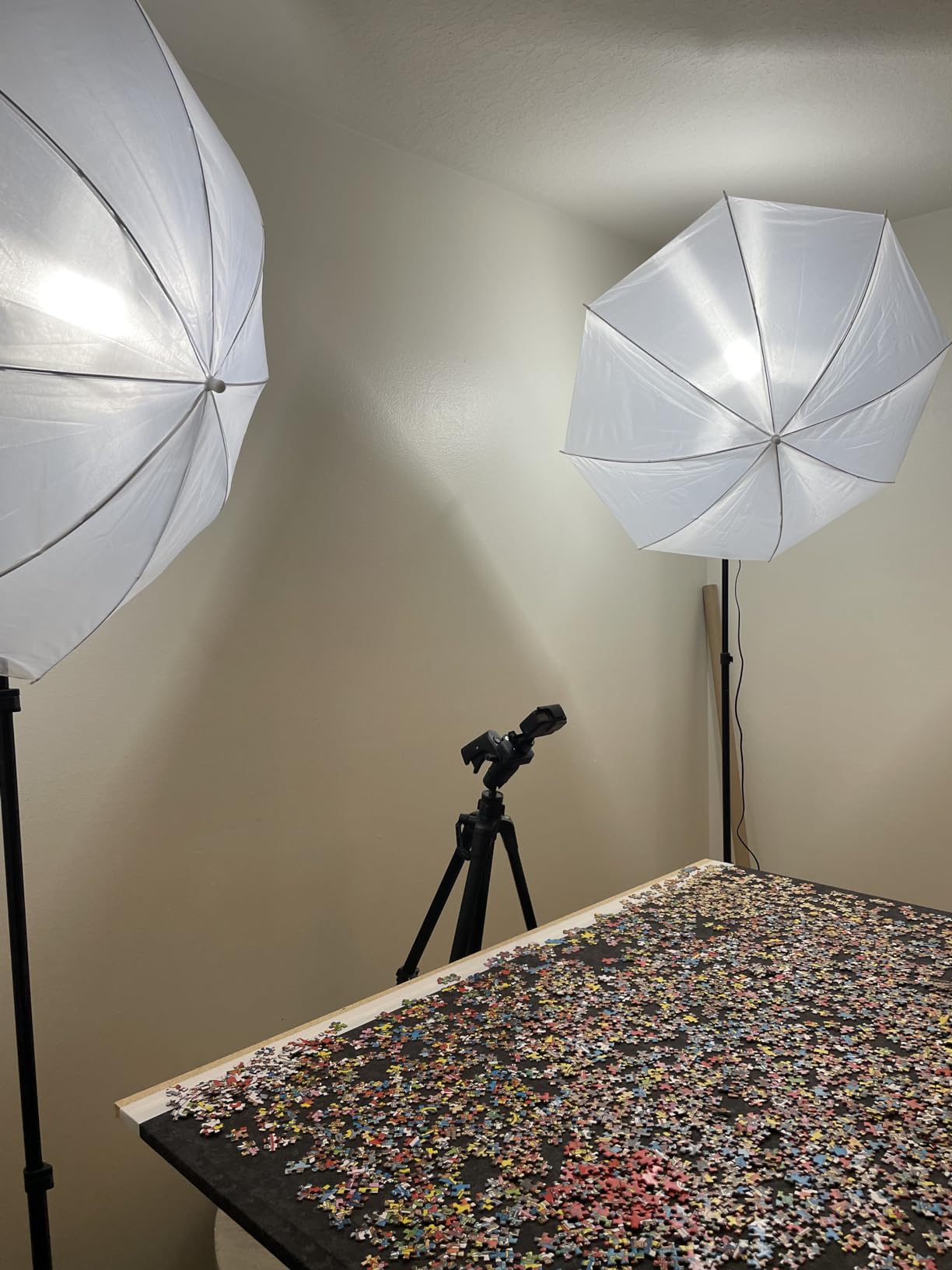 EMART Photography Umbrella Lighting Kit, 400W 5500K Photo Portrait Continuous Reflector Lights for Camera Video Studio Shooting Daylight (2 Packs) customer photo 2