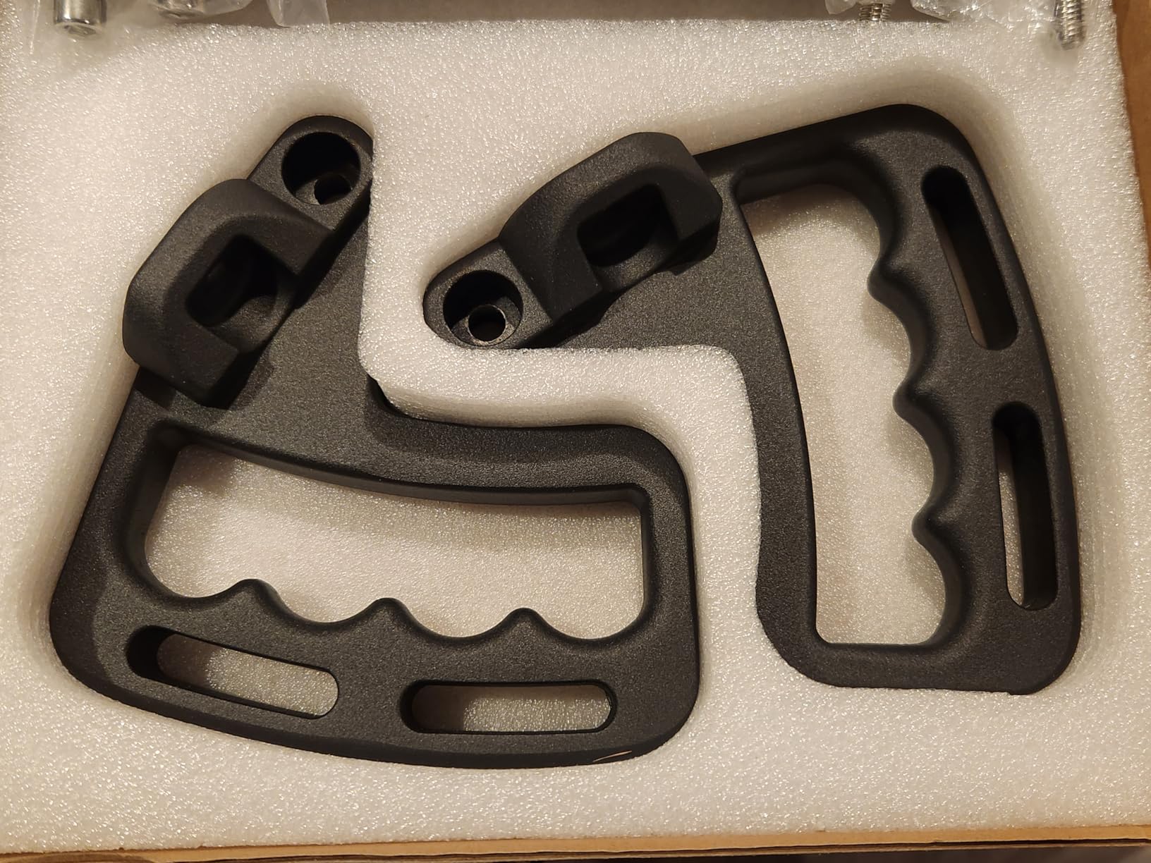 Front Aluminum Grab Handles Grip Handle Grab Bars for Jeep Wrangler JK JKU Sports Sahara Freedom Rubicon X & Unlimited X 2 Door 4 Door 2007-2018 customer photo 1