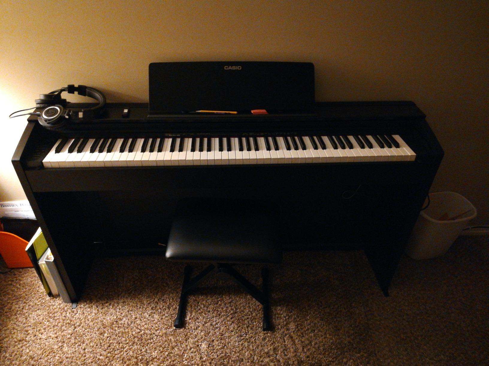 Casio Privia PX-870 88-Key Weighted Console Digital Piano with Tri-Sensor II Scaled Hammer Action customer photo 1