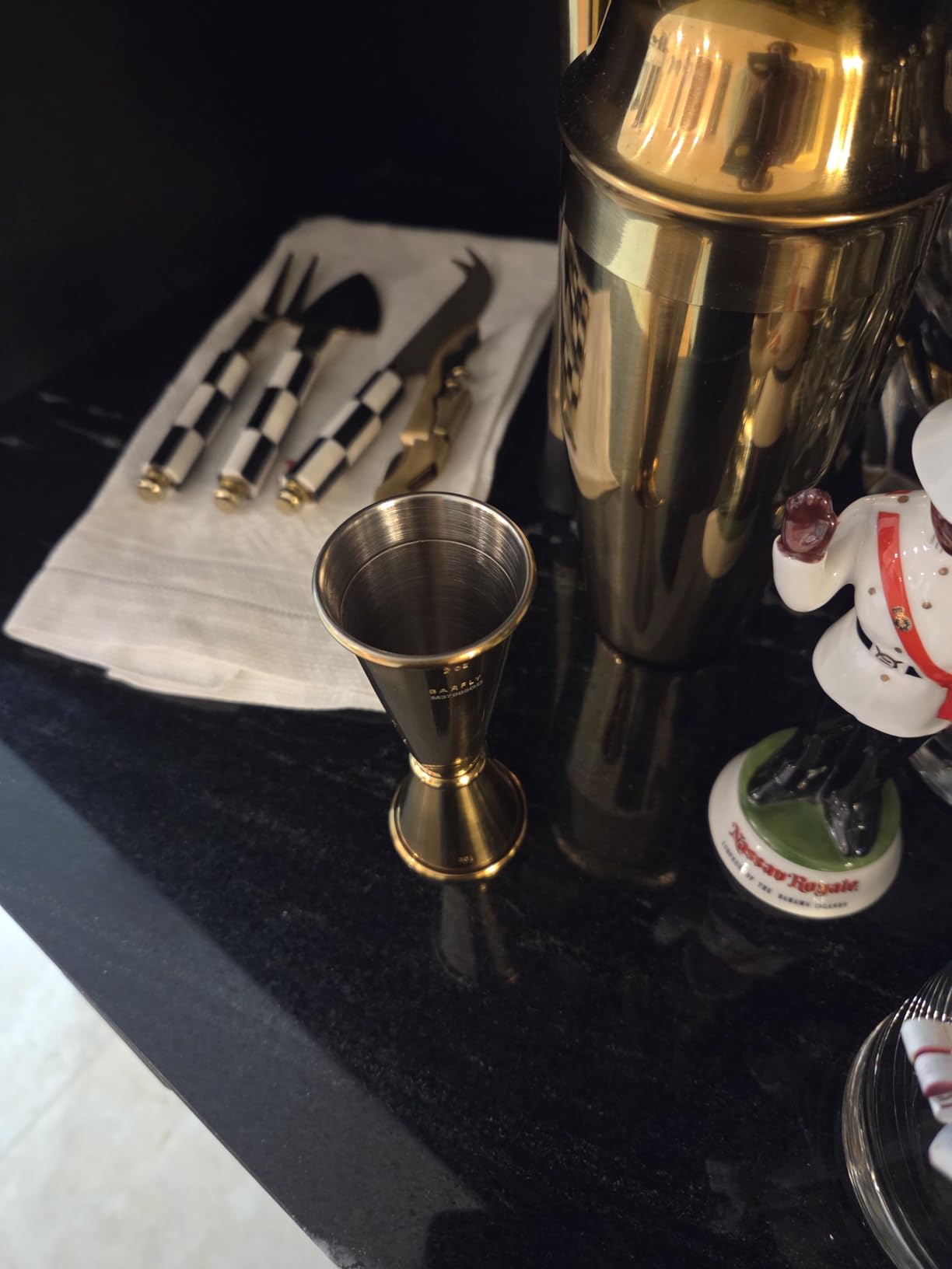 Barfly Japanese Style Jigger, 1 oz x 2 oz, Stainless customer photo 1