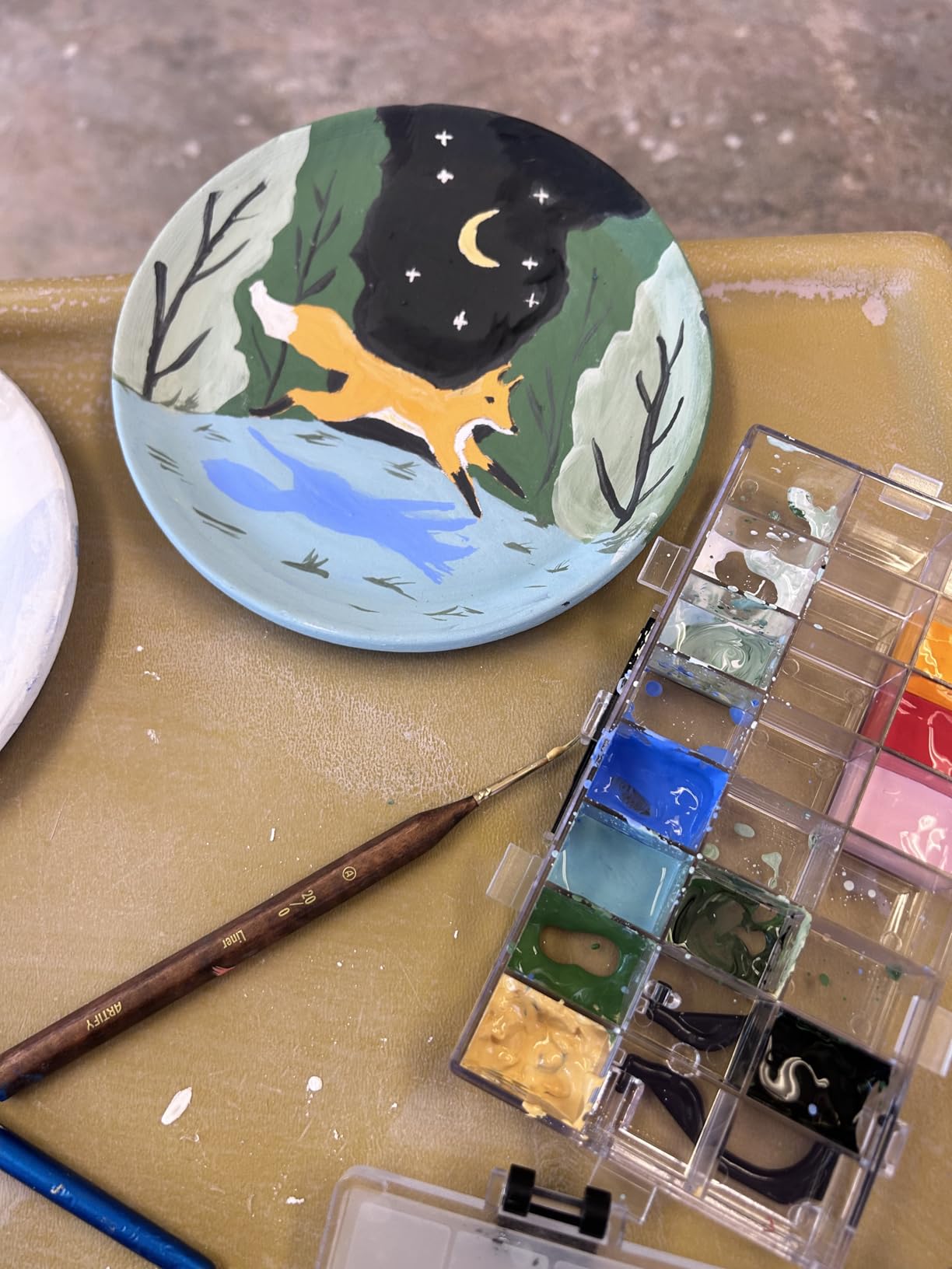 Transon Paint Storage Palette Box 24 Wells Airtight Stay Wet for Watercolor, Gouache, Acrylic and Oil Paint customer photo 1
