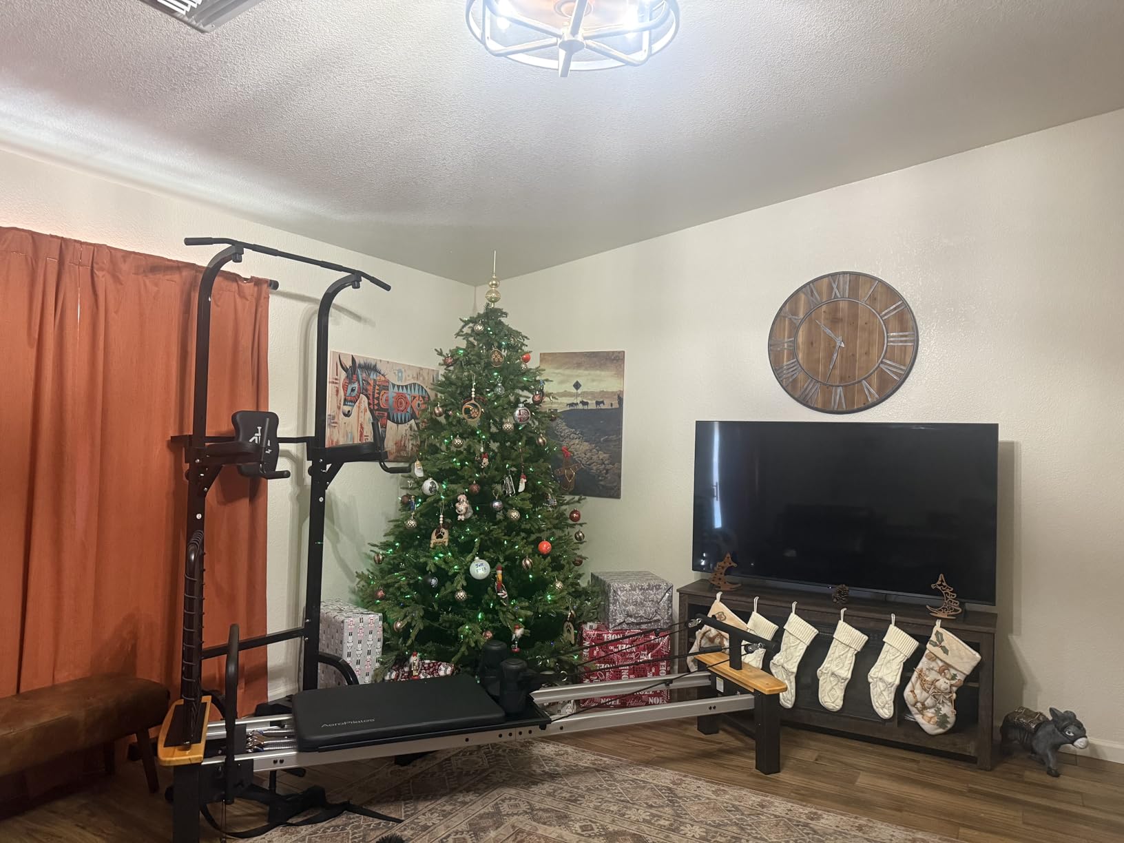 Stamina Products AeroPilates Board Reformer with Oak Wood Base - Studio Grade for Home Use with Cardio Rebounder, Adjustable Foot Bar, 4 Resistance Springs, and Workout DVD customer photo 1