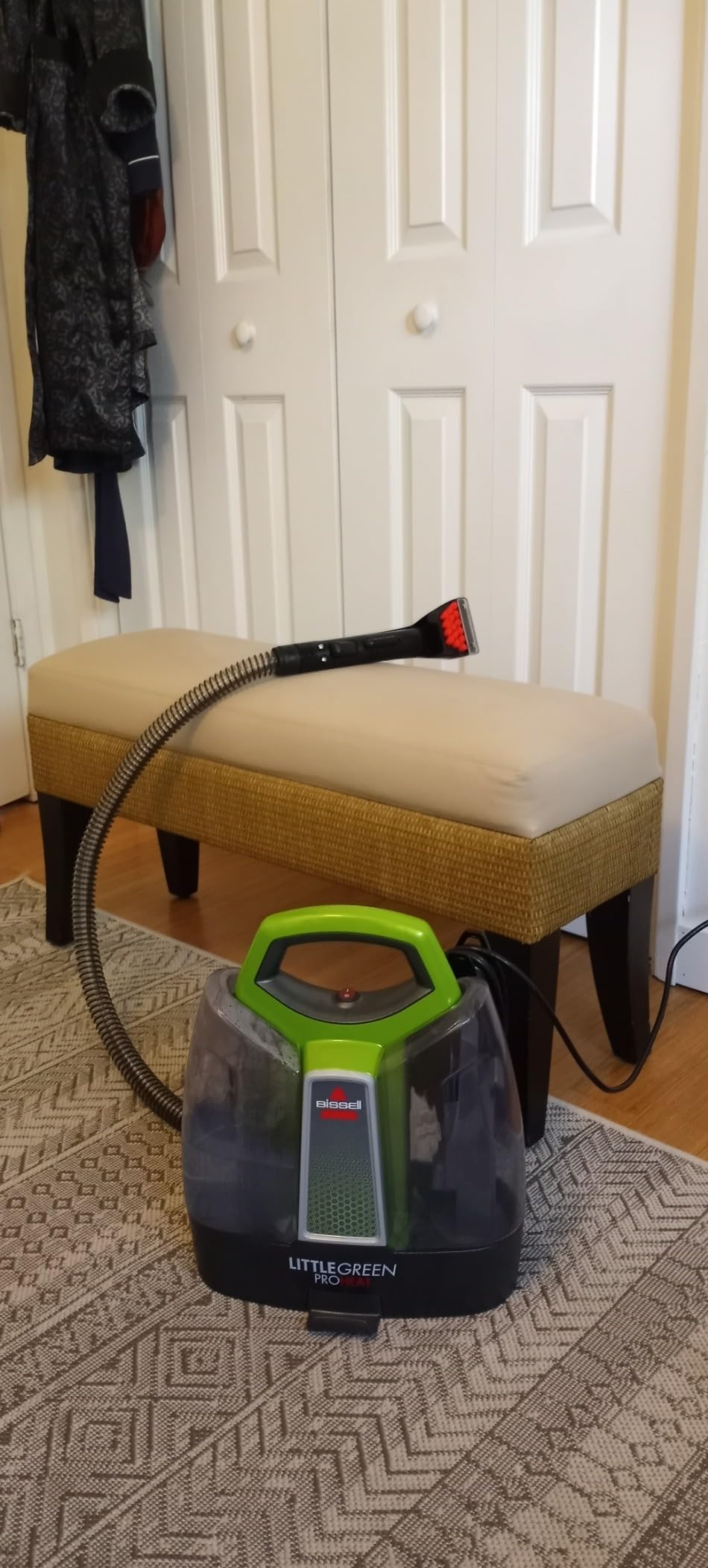 Little Green Original ProHeat Machine - Portable Carpet & Upholstery Steam Cleaner customer photo 2