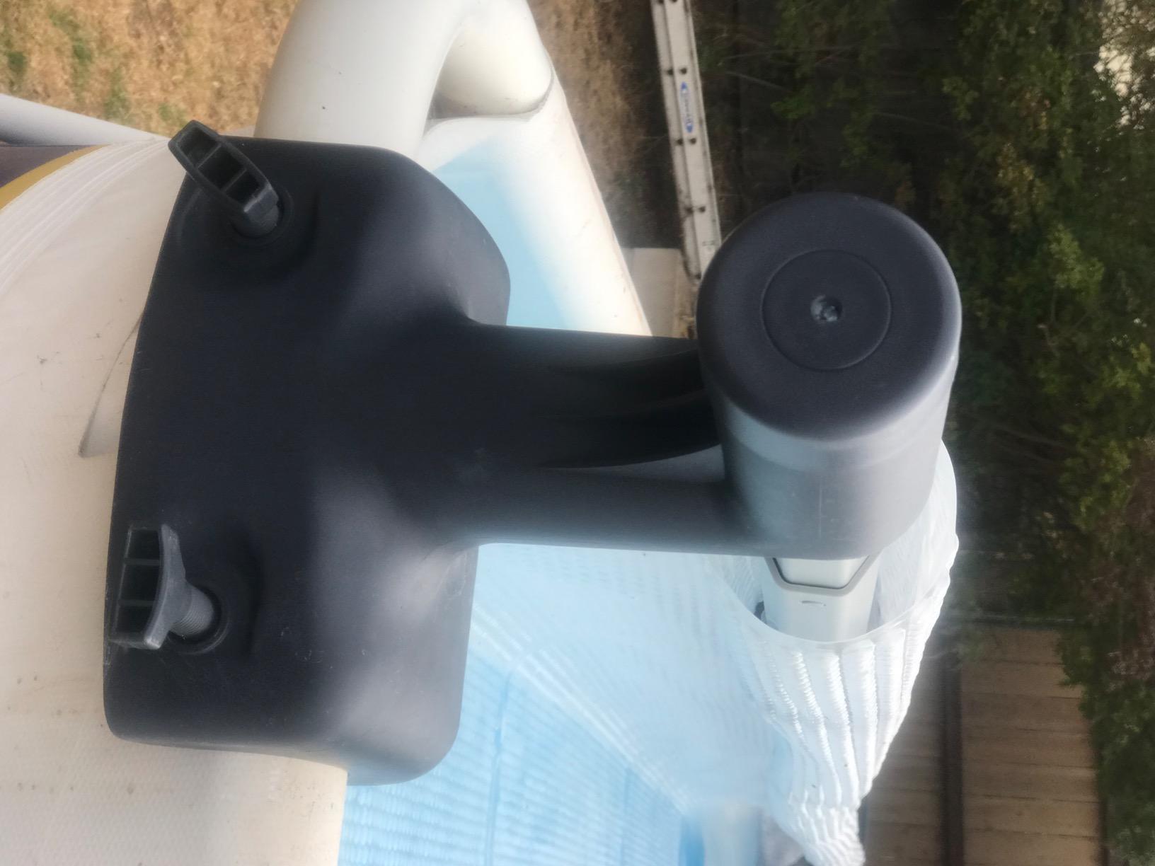 Intex Heavy Duty Solar Above Ground Pool Cover Reel Aluminum Adjustable with Locking Mechanism for Rectangle Frame Pool, Cover Not Included customer photo 1