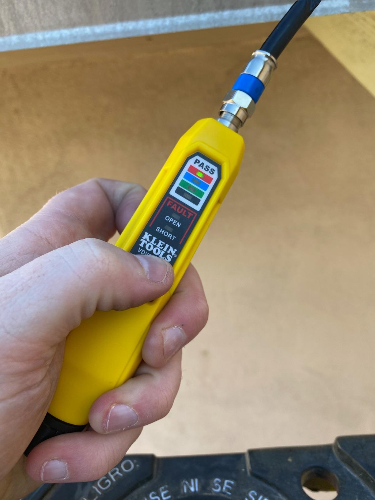 Klein Tools VDV512-100 Cable Tester, Coax Explorer 2 VDV Tester, Push Button Operation for Wire Tracing, Testing and Mapping Coaxial Cable customer photo 2