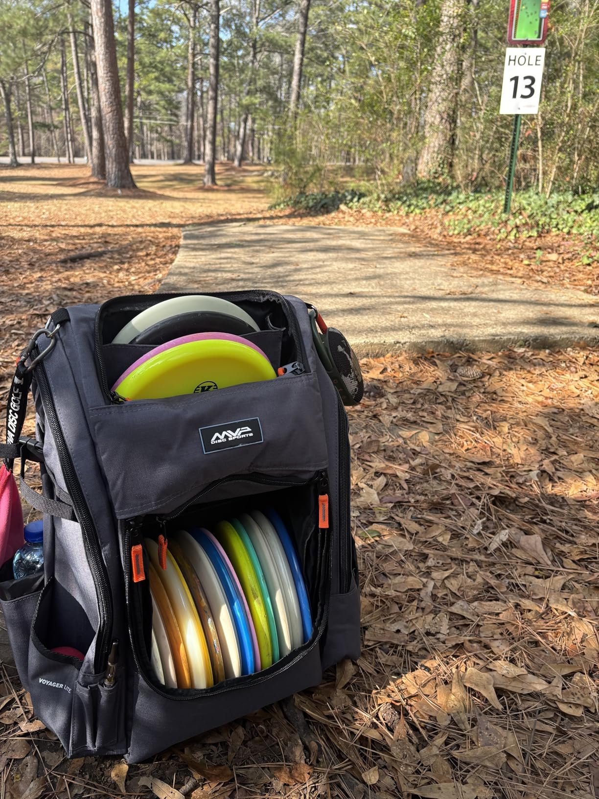 Voyager Lite Backpack Disc Golf Bag (Choose Your Favorite Color) customer photo 1