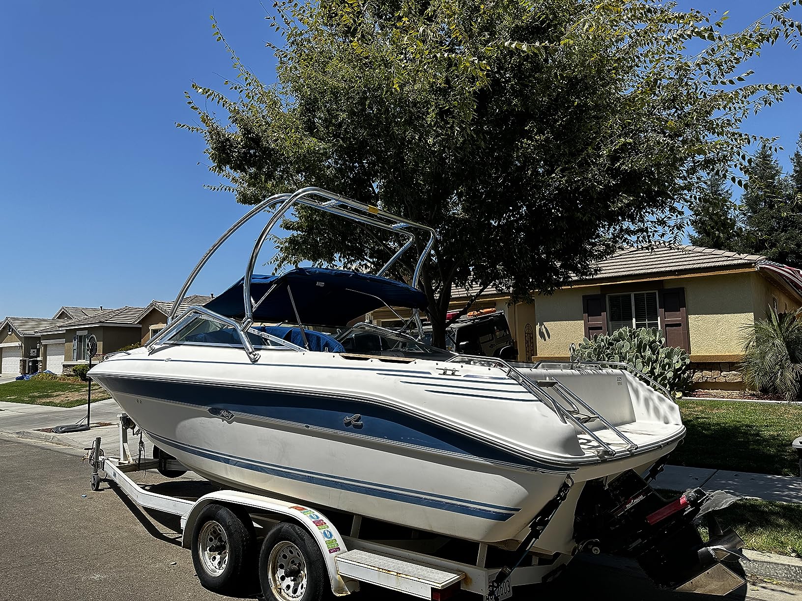 Krypt Towers Catapult Universal Wakeboard Boat Tower - Adjustable Width 78