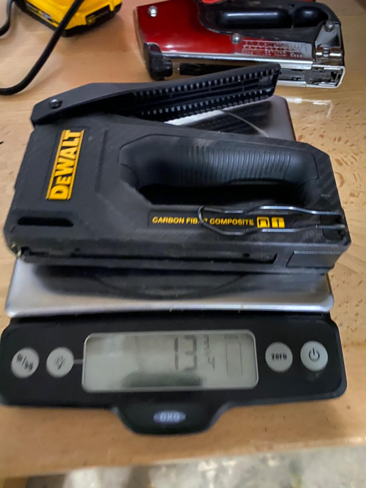 DEWALT Staple Gun, Carbon Fiber Body, 2-in-1 Tacker (DWHT80276) customer photo 1