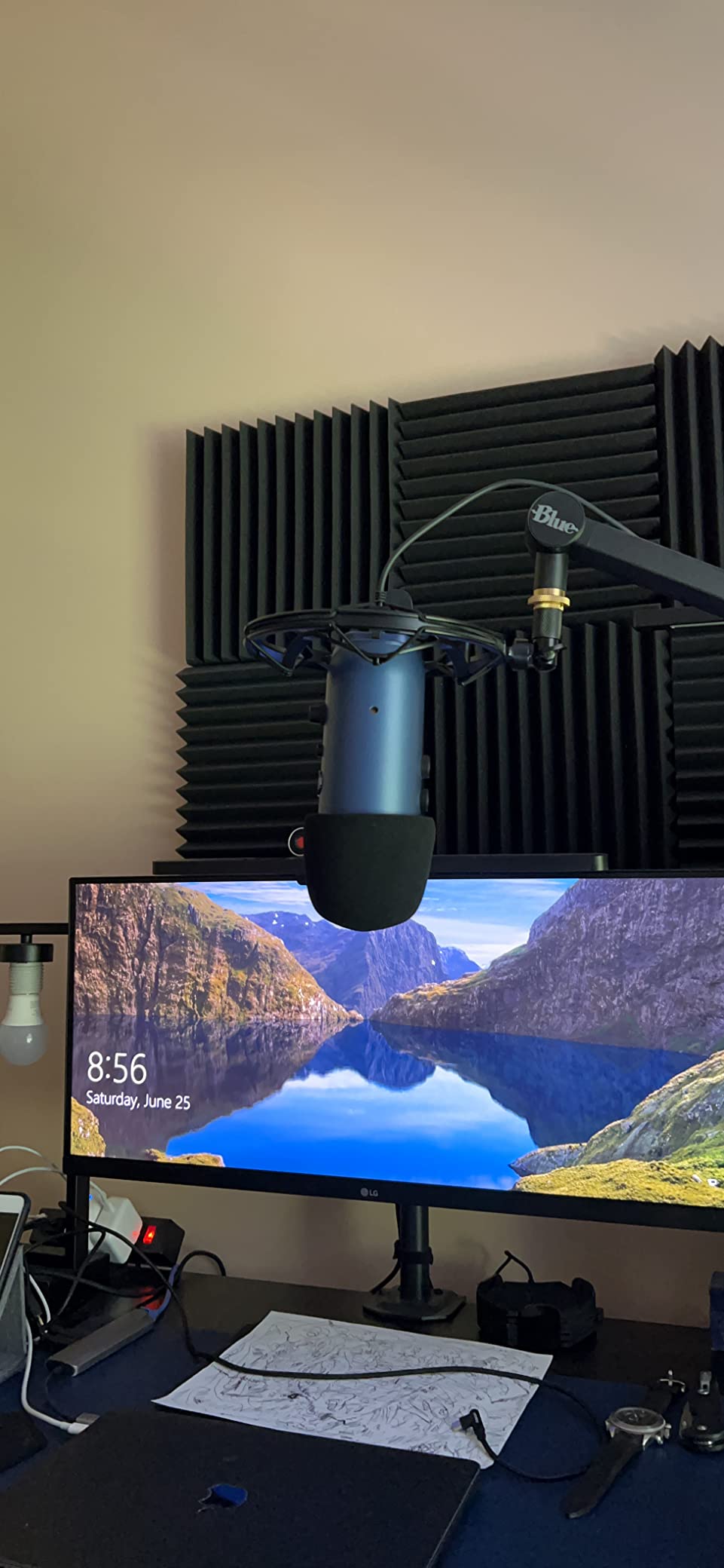 Blue Radius III Custom Shockmount for Yeti and Yeti Pro USB Microphones customer photo 1