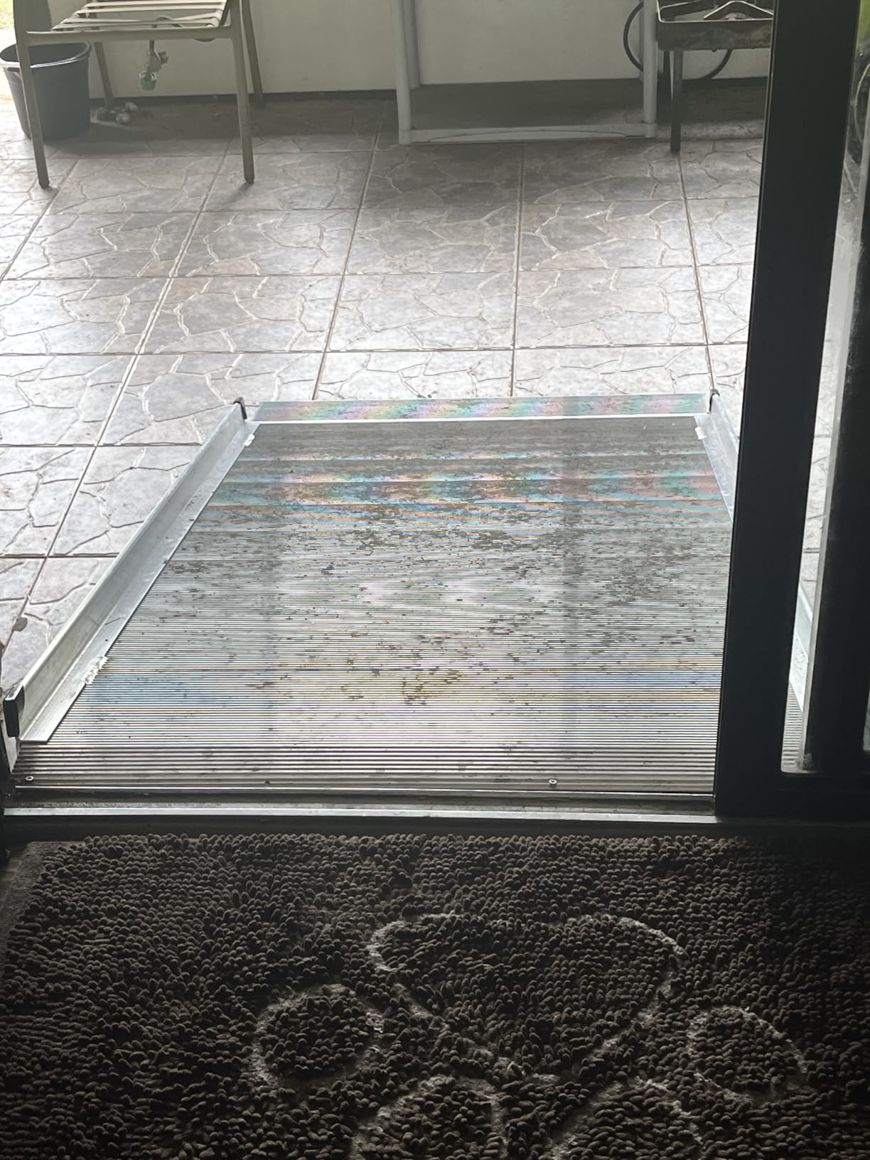5' Wheelchair Ramp for Home Steps, 850 lb Capacity, Non-Slip, Entry Access for Mobility Scooters, Power Chairs, 36