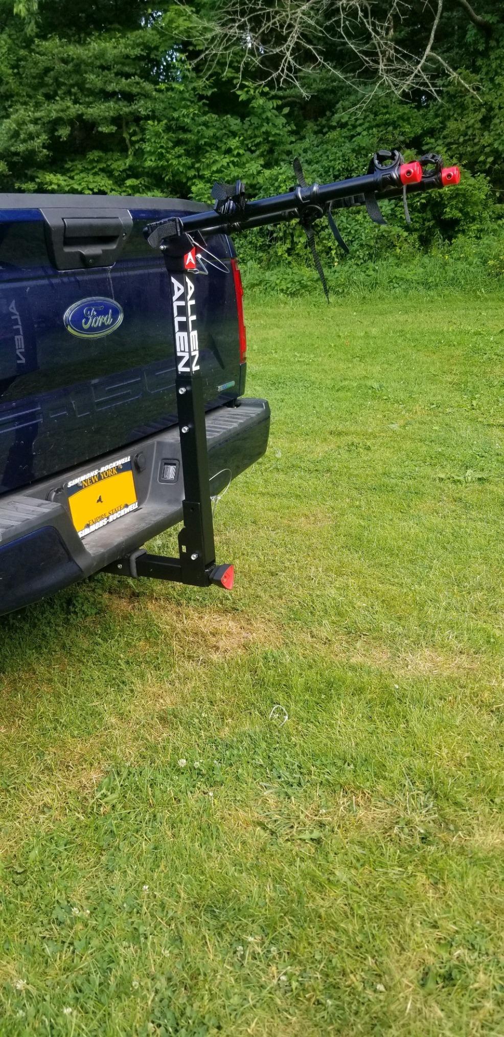 Allen Sports Deluxe Locking Quick Release 4-Bike Carrier for 2 Inch Hitch, Model 542QR, Black customer photo 1