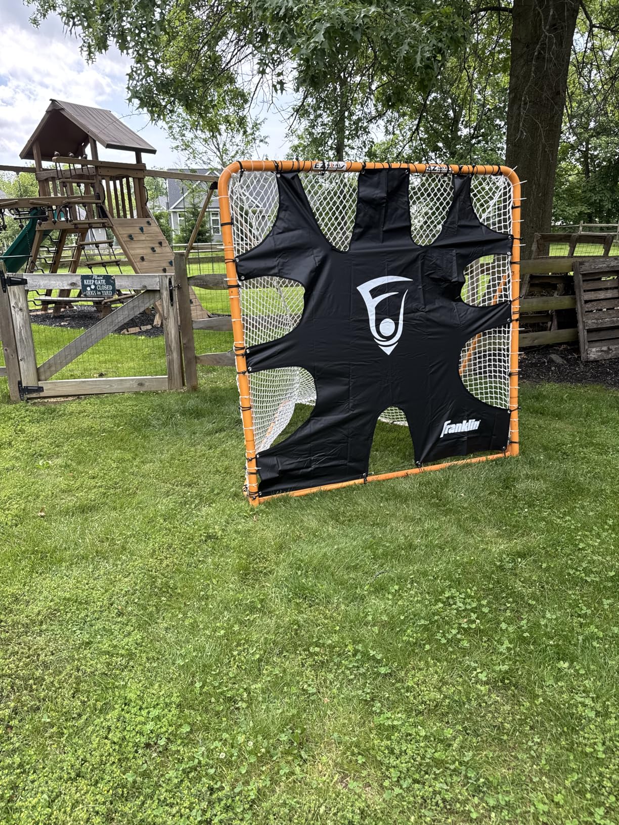 Franklin Sports Lacrosse Target 6' x 6' customer photo 1