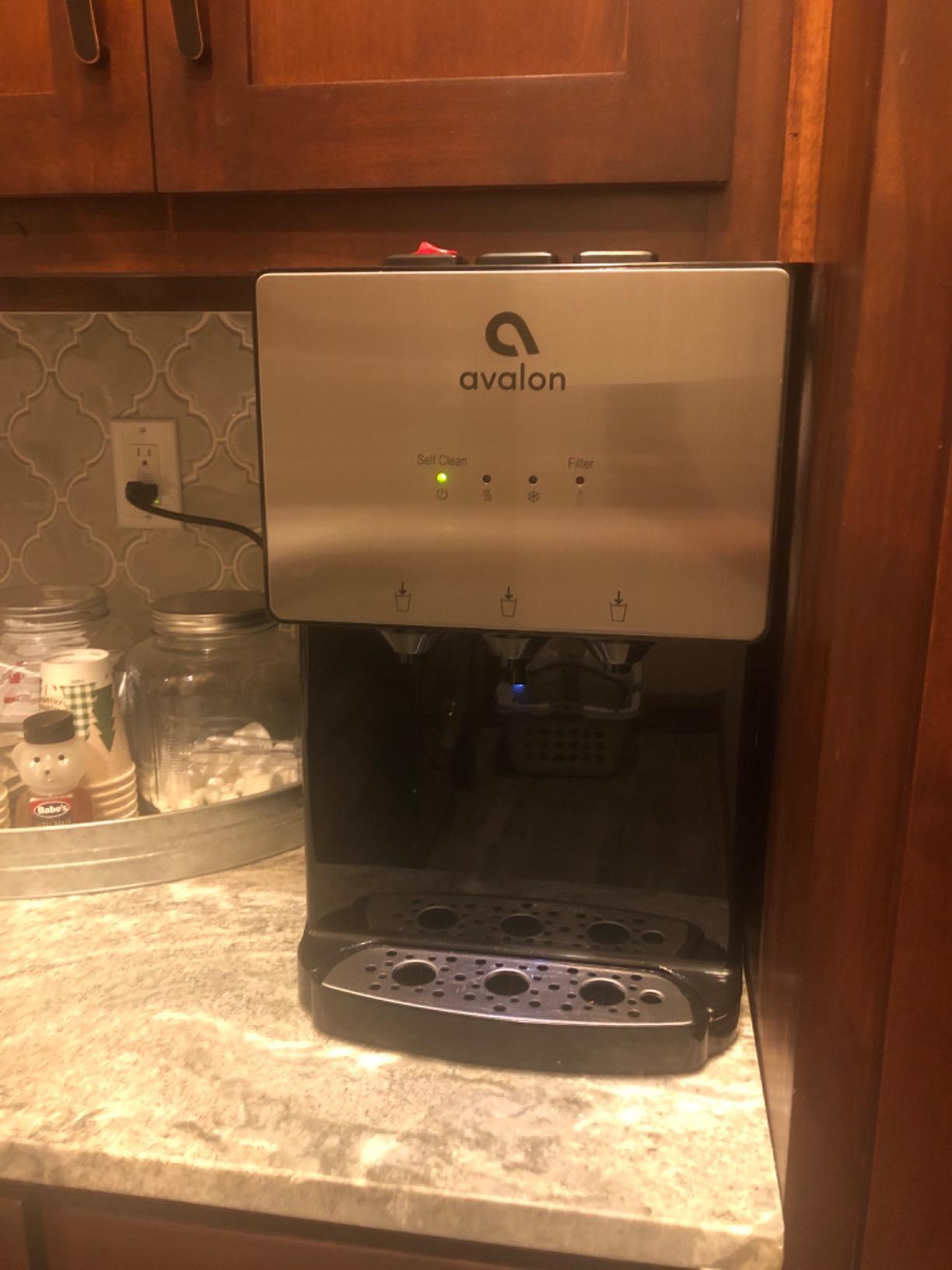 Avalon A12 Countertop Bottleless Water Dispenser, 3 Temperatures, Self Cleaning, Stainless Steel customer photo 2